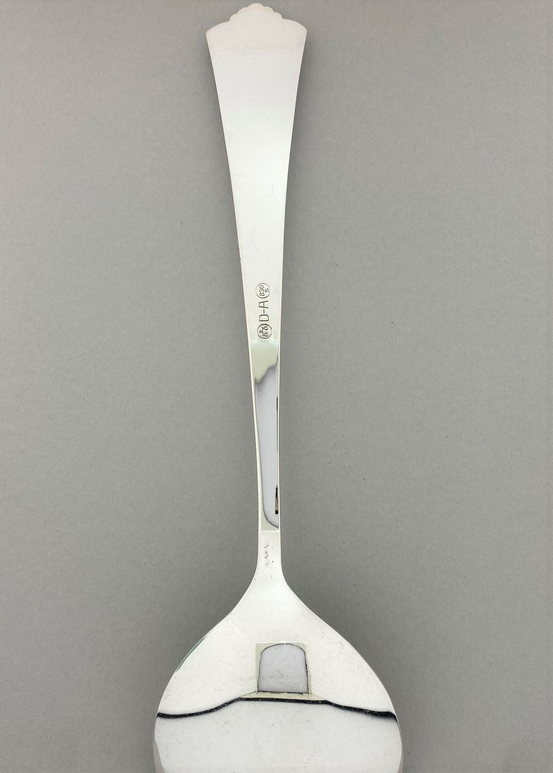 Vintage Town Hall with fan cream spoon