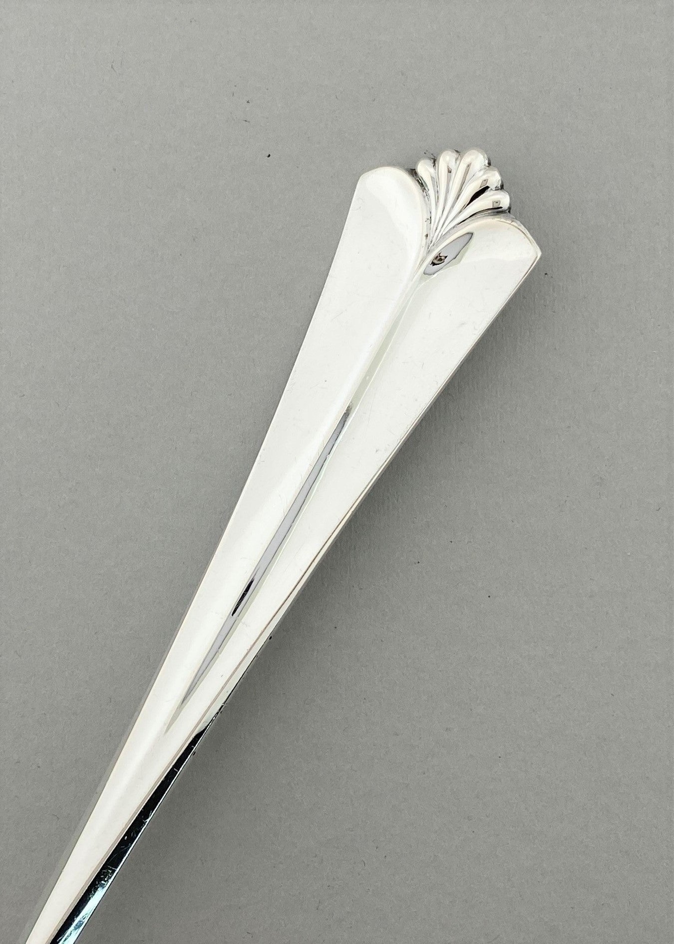 Vintage Town Hall with fan cream spoon