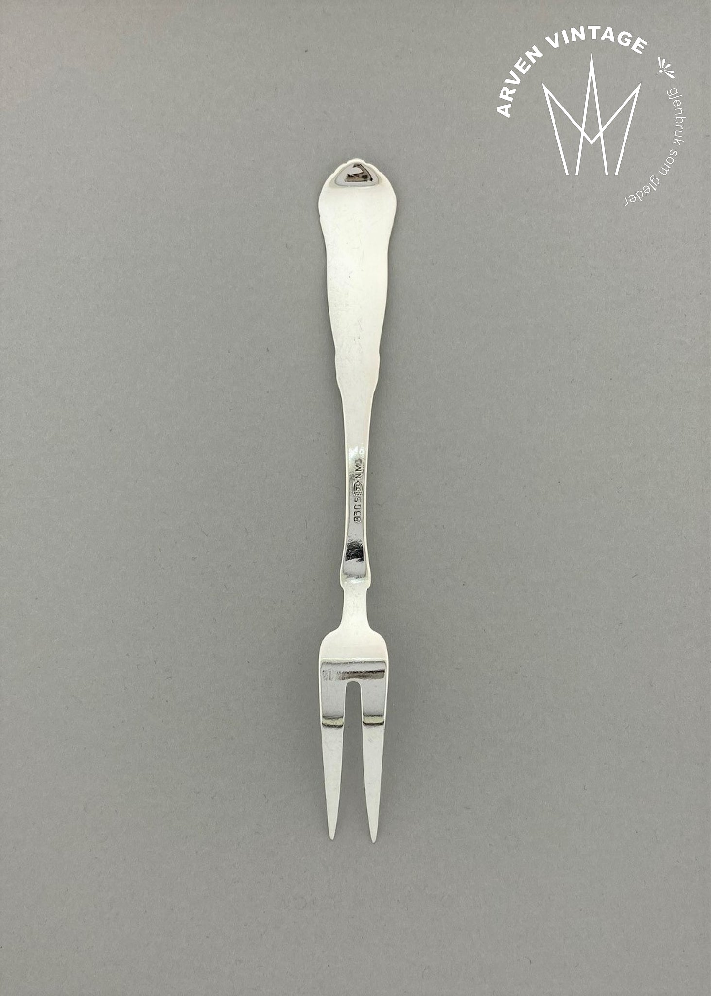 Vintage Hardanger lemon fork / tapas fork