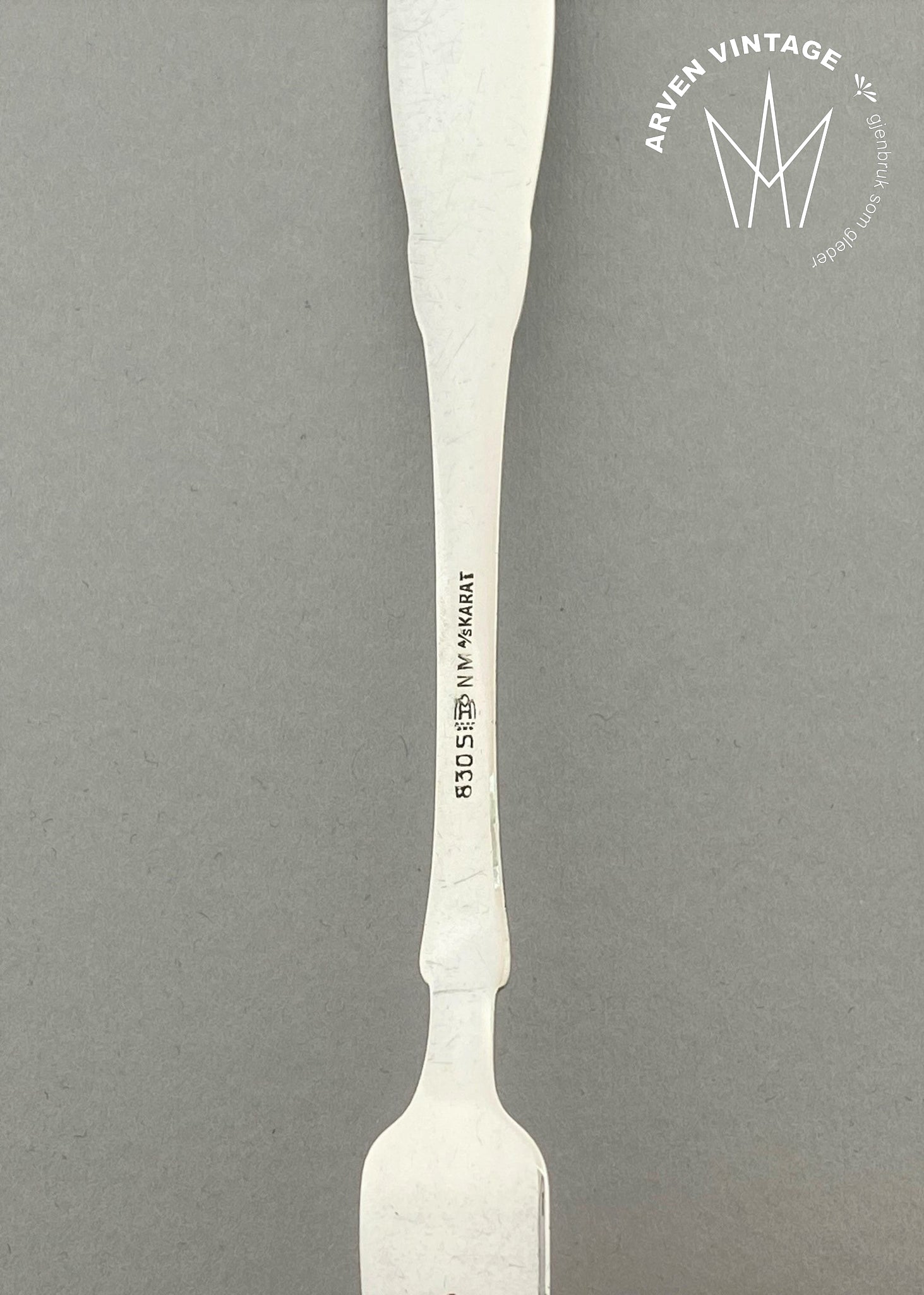 Vintage Hardanger lemon fork / tapas fork