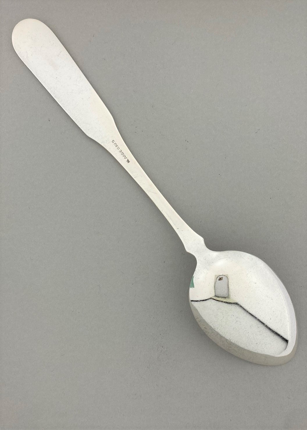 Vintage Gammelt Skjell liten spiseskje