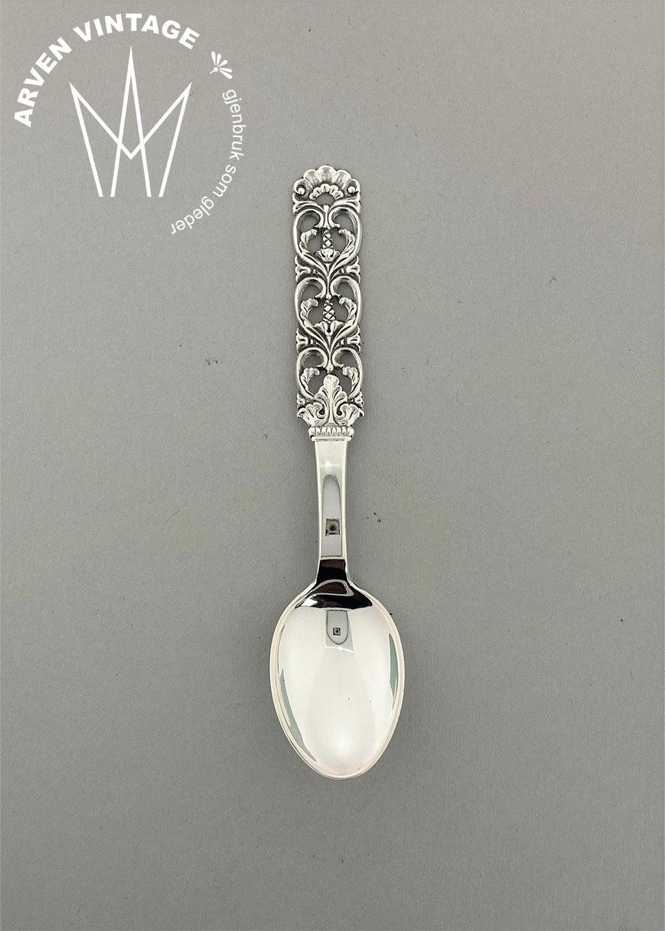 Vintage Monastery coffee spoon