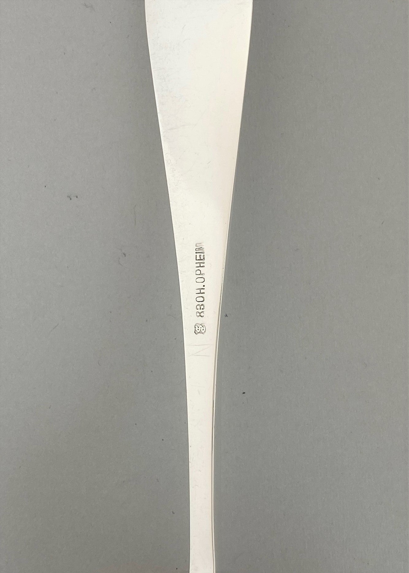 Vintage Pointed Engraved Large Tablespoon (Opheim)