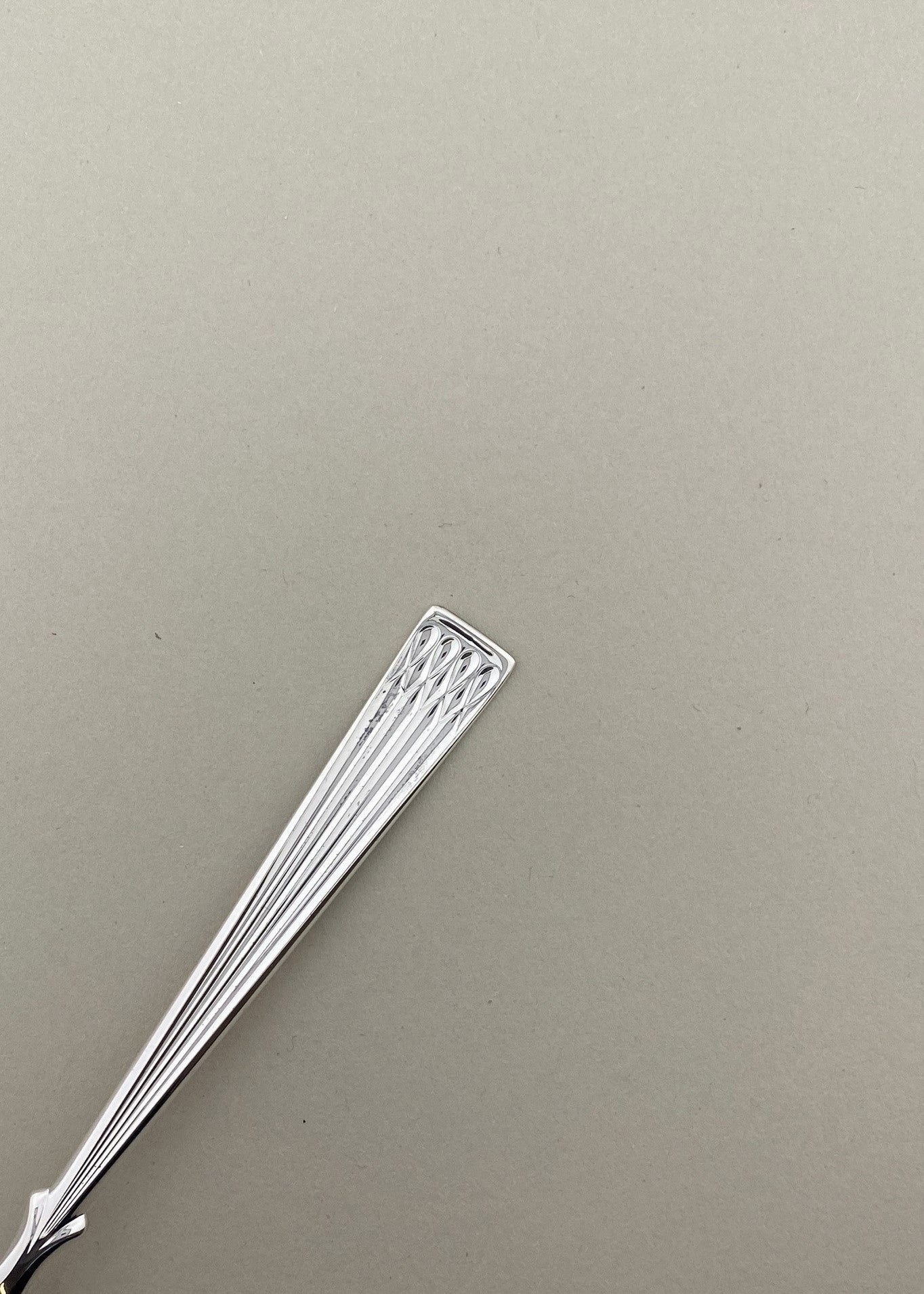 Vintage Arvesølv ice cream spoon / children's spoon