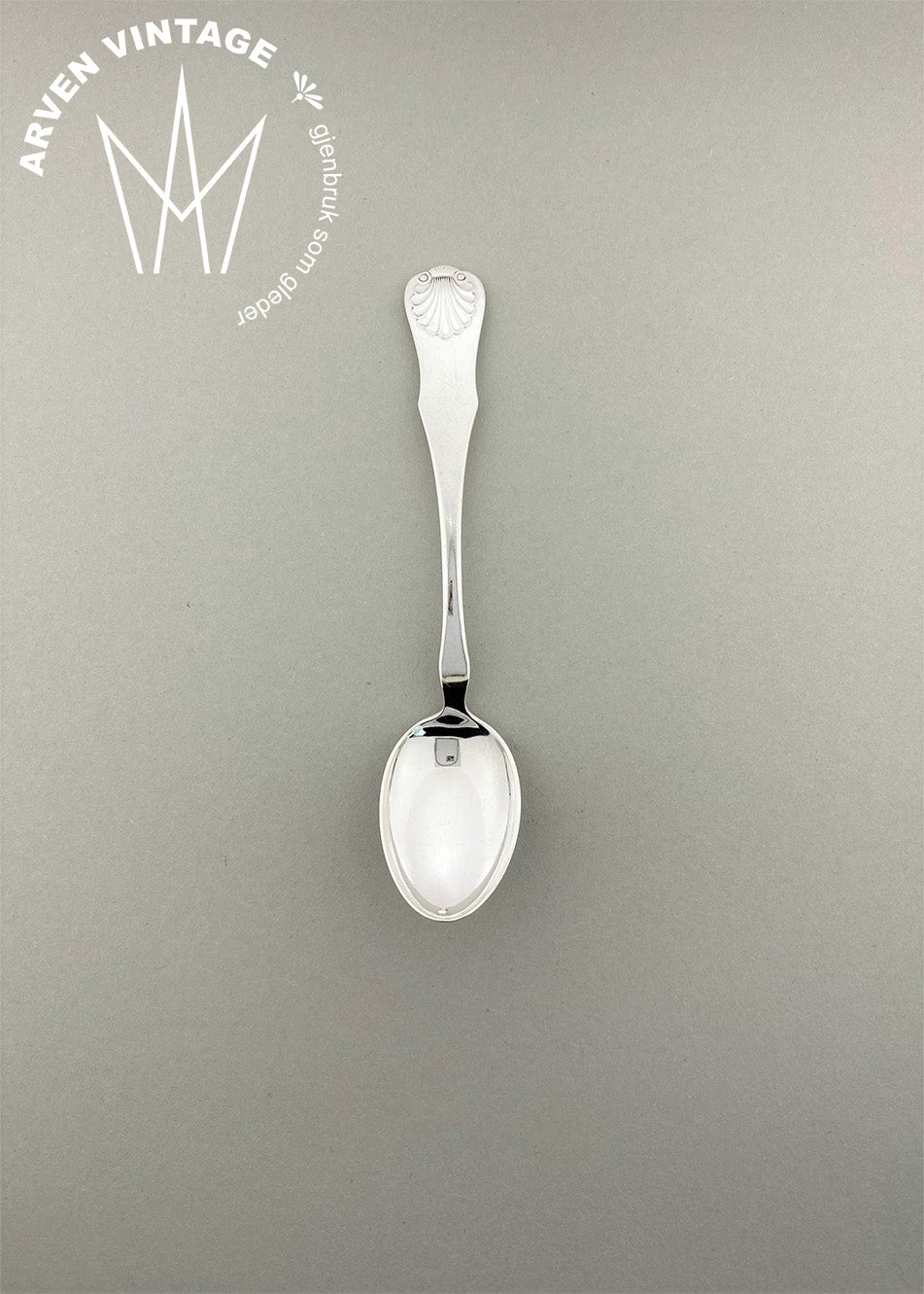 Vintage Clam Coffee Spoon