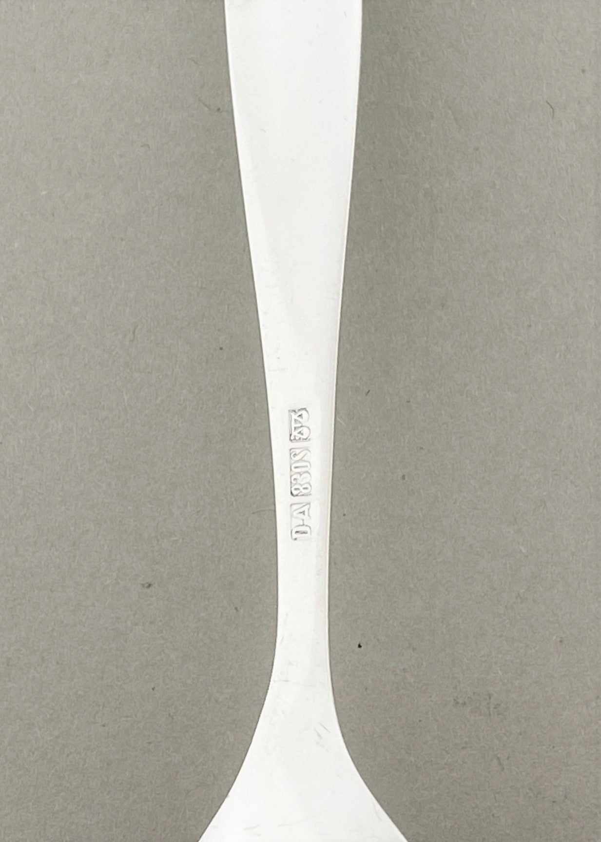 Vintage Bridal silver jam spoon