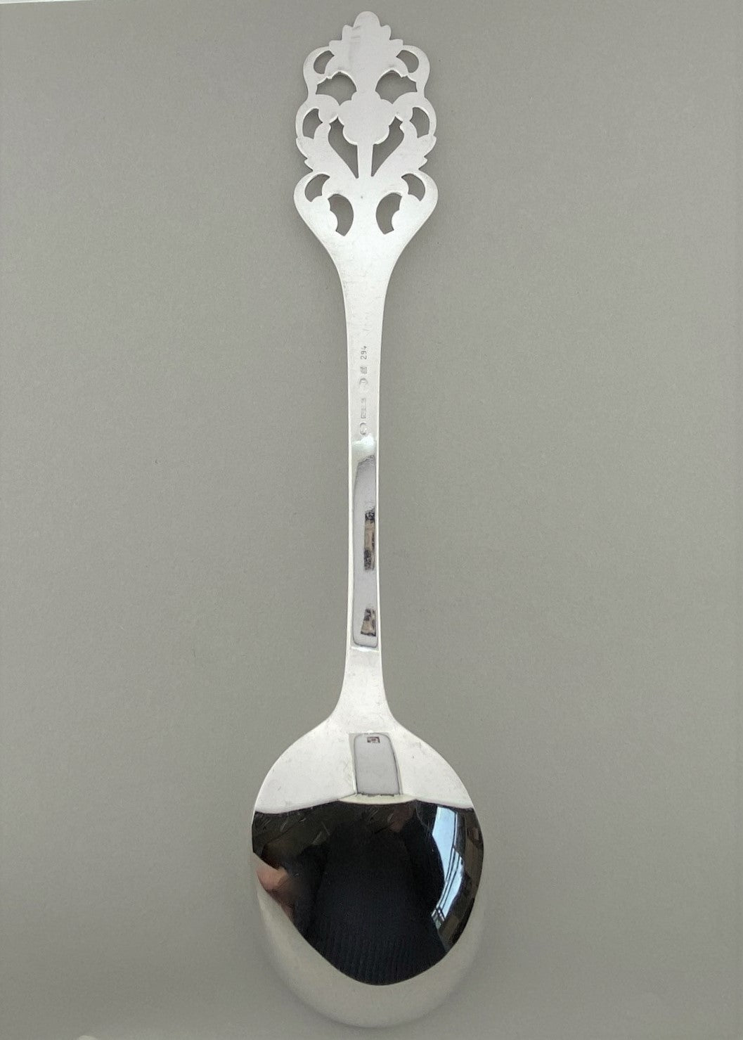 Vintage Viking Rose serving spoon