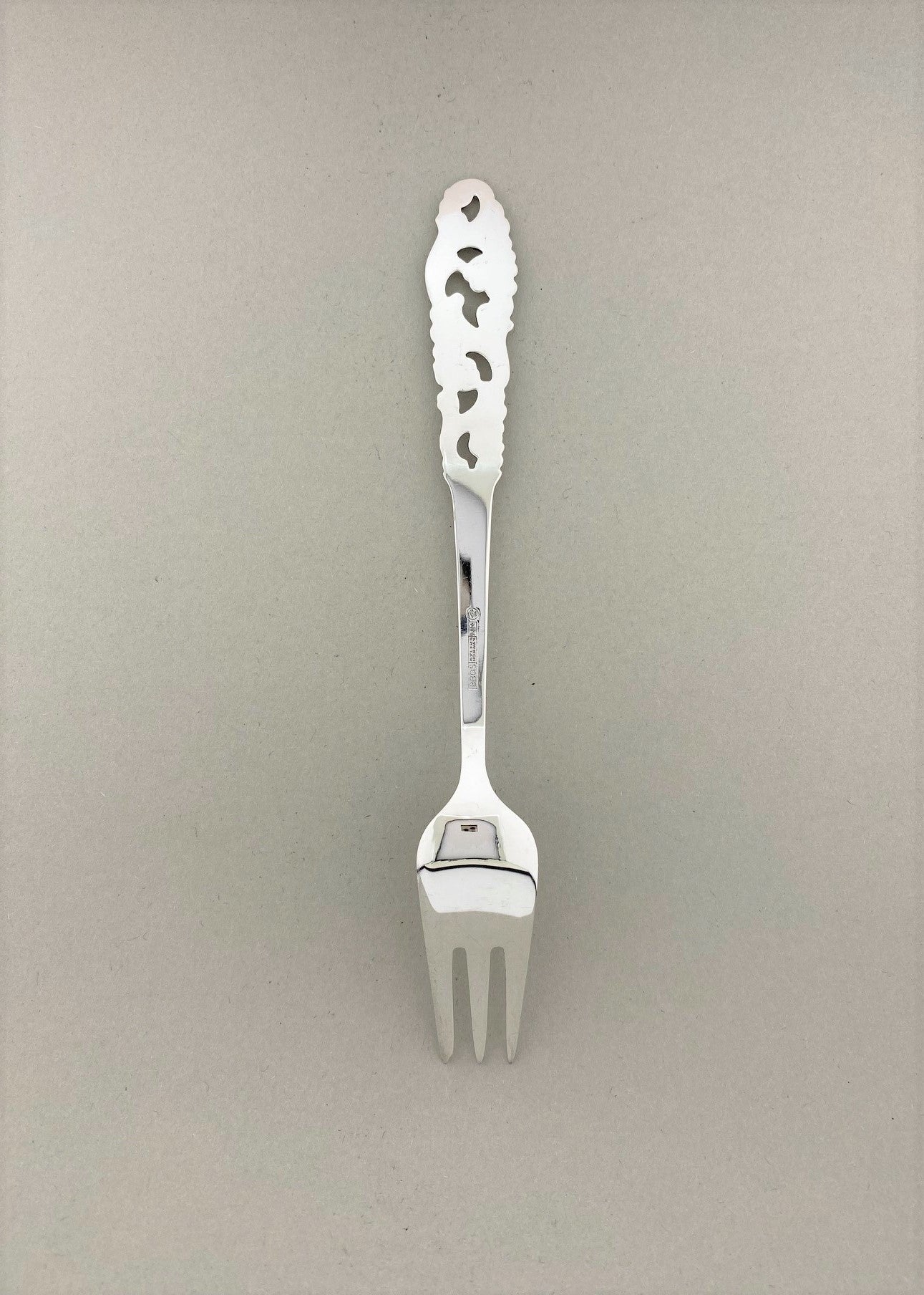 Vintage Telesølv stor kakegaffel