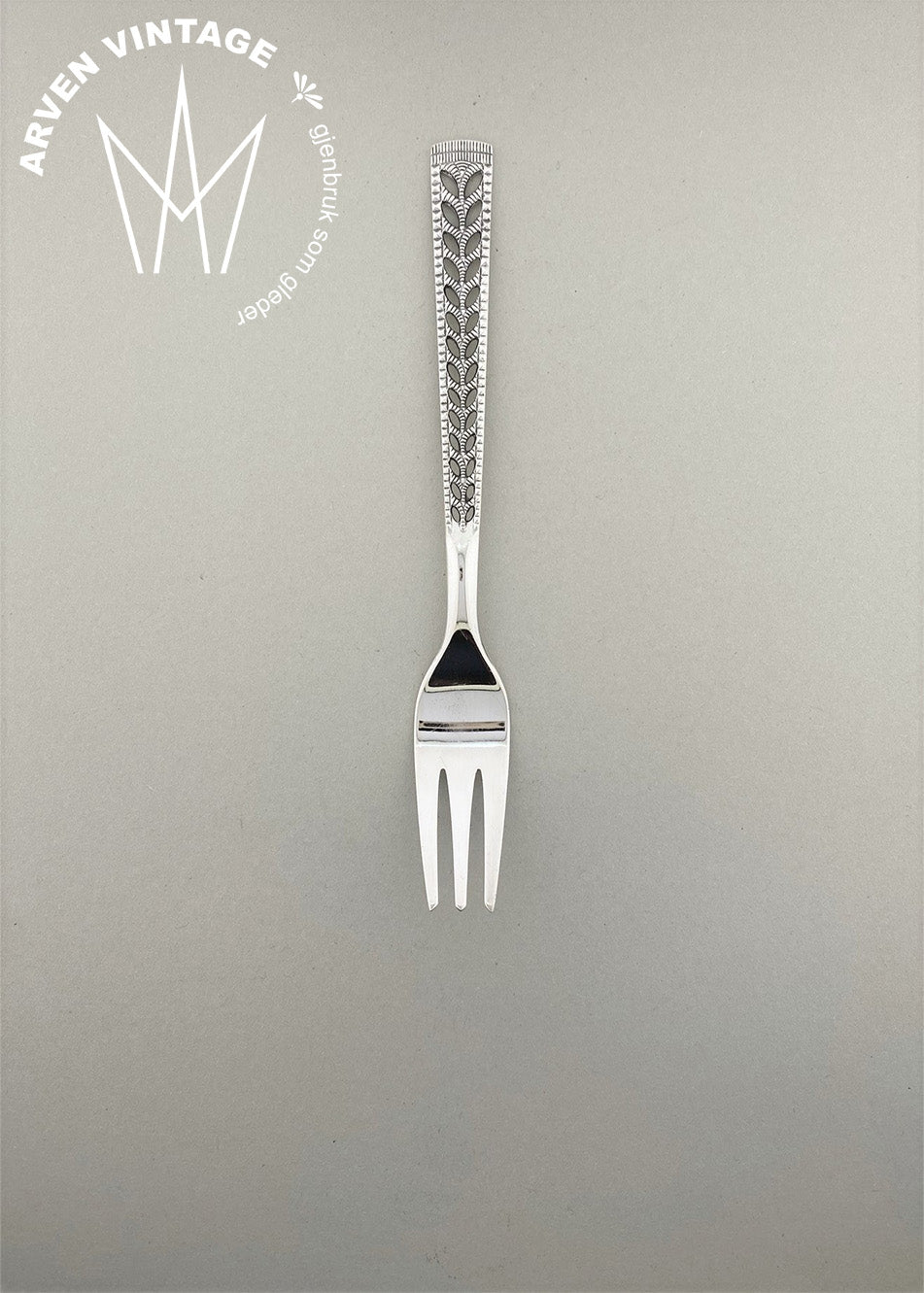Vintage Juvel liten kakegaffel