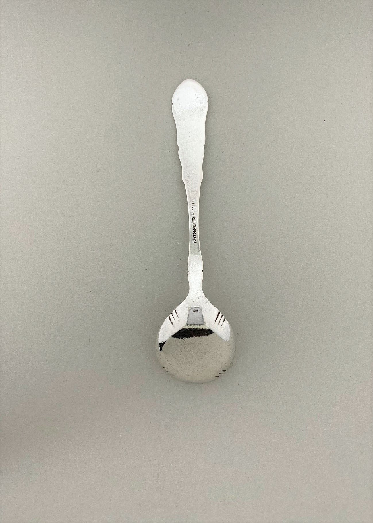Vintage Iris jam spoon
