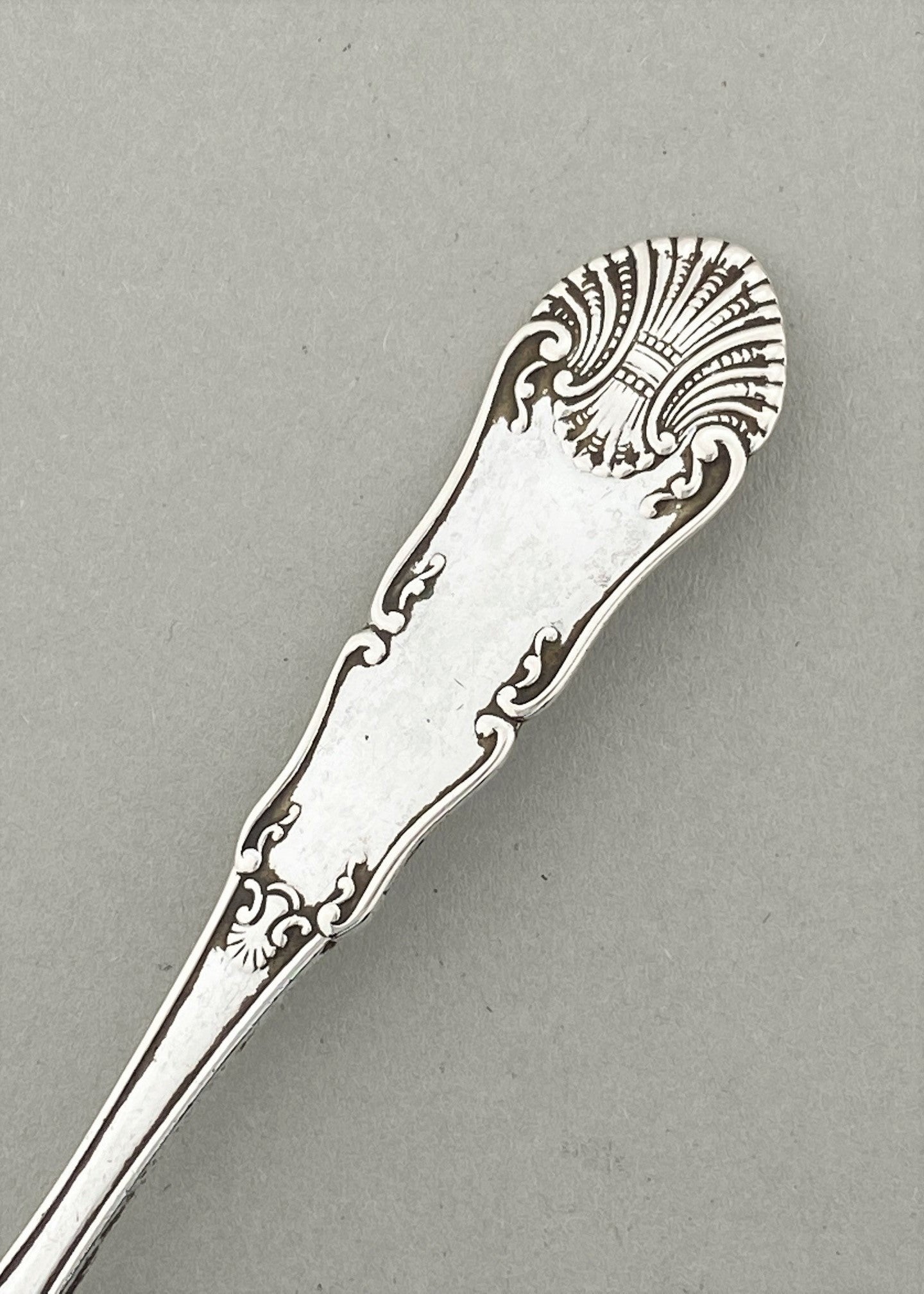 Vintage Iris jam spoon