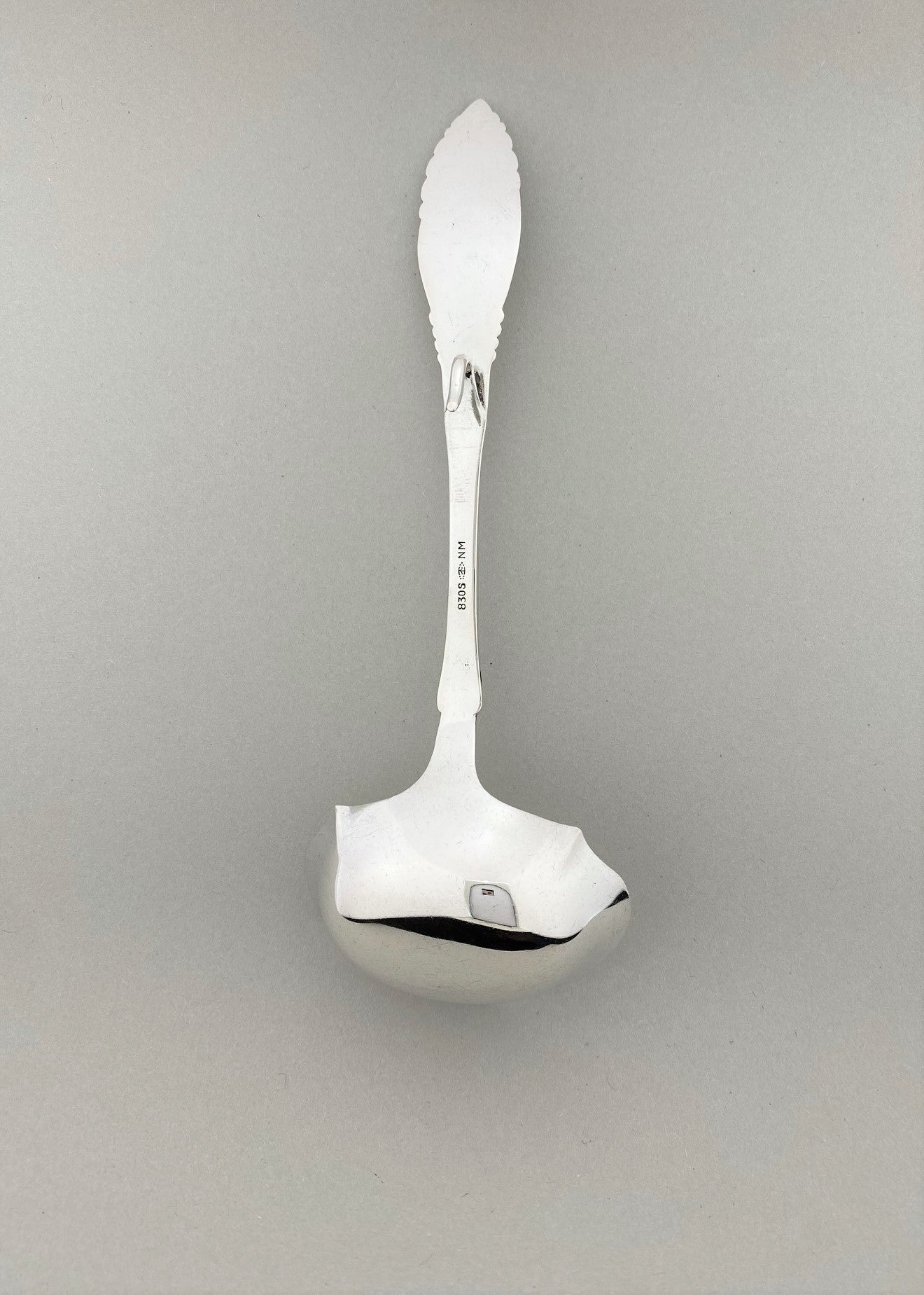 Vintage Ibis sauce spoon with hook