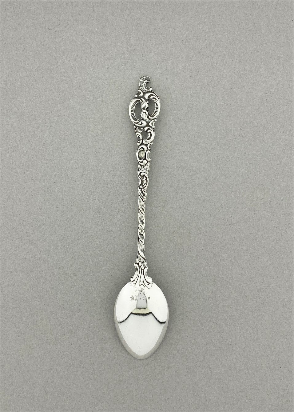 Vintage Rococco mocha spoon