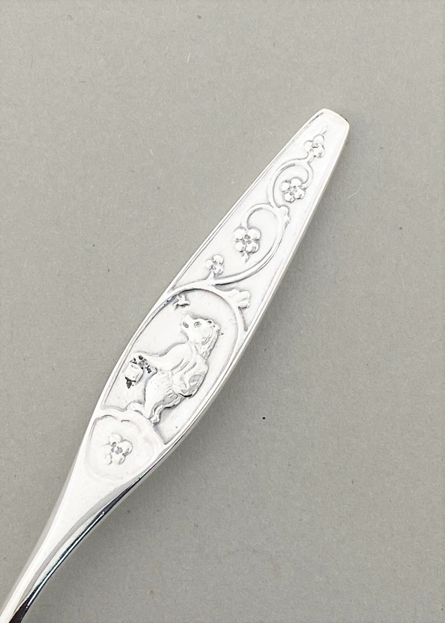 Vintage Bamse new model baby spoon