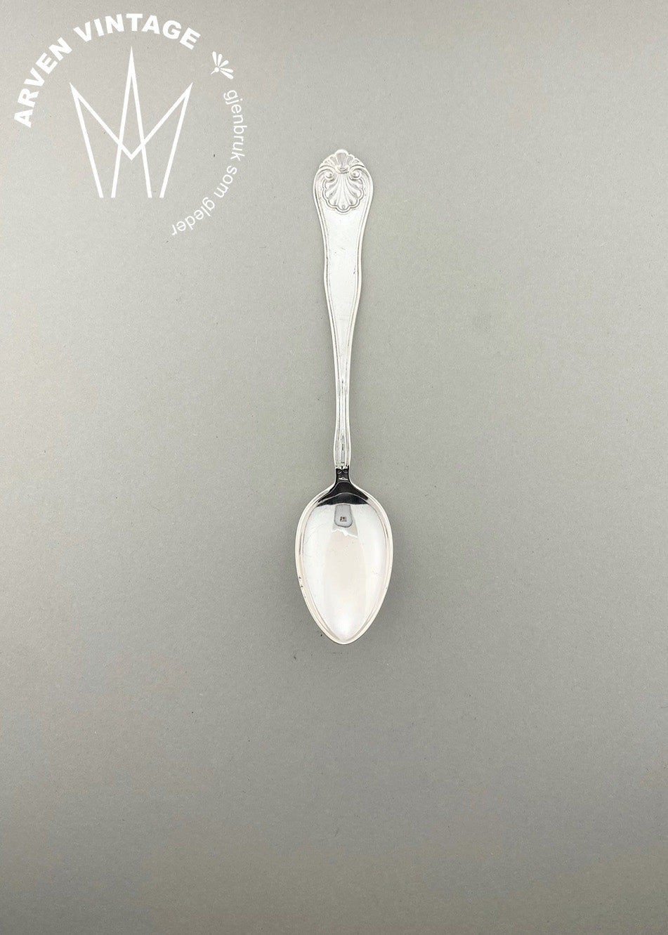 Vintage New Shell Coffee Spoon