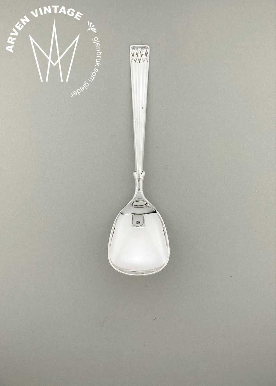 Vintage Arvesølv small jam spoon