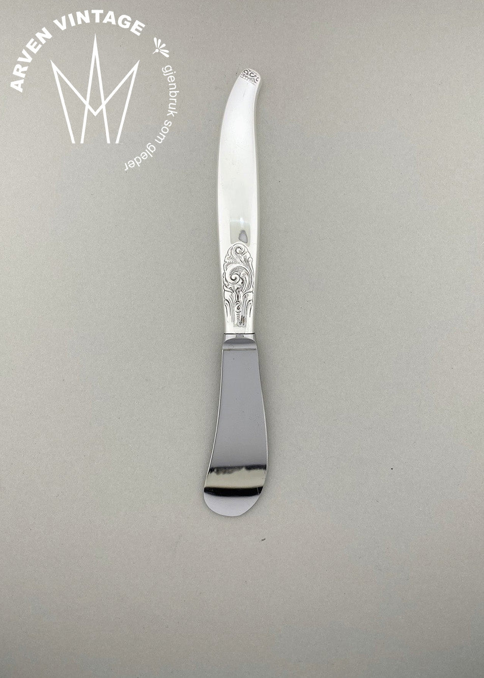 Vintage Telesølv smørkniv