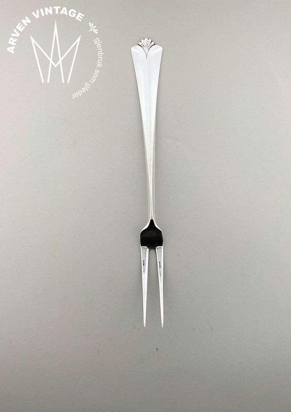 Vintage Rådhus med vifte koldgaffel / påleggsgaffel