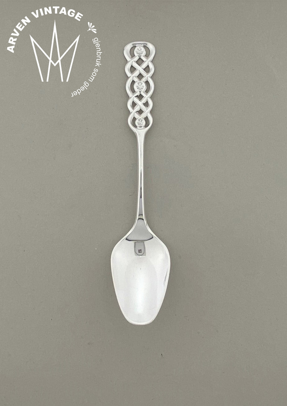 Vintage Ringebu ice cream spoon / children's spoon