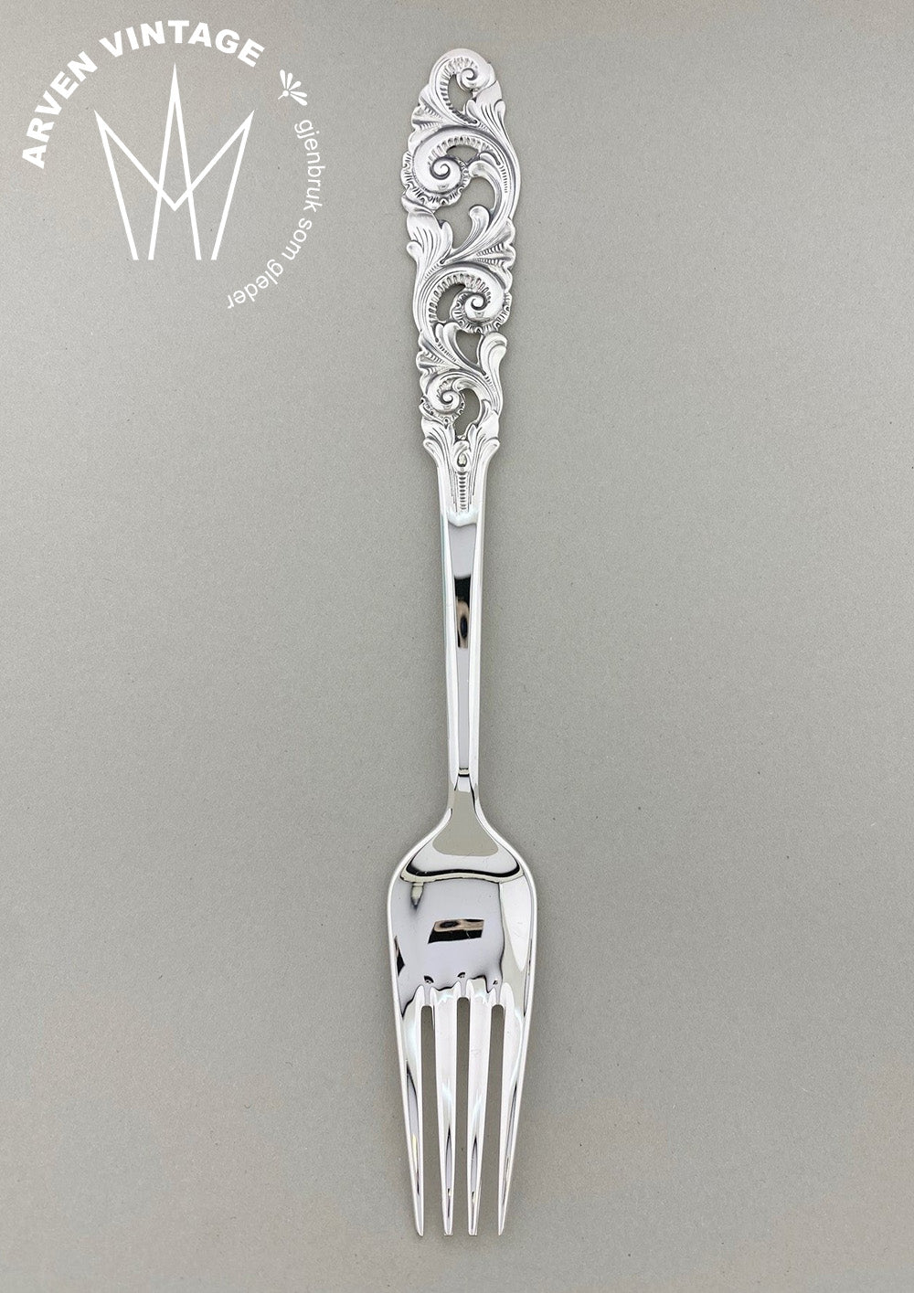 Vintage Telesilver large dining fork