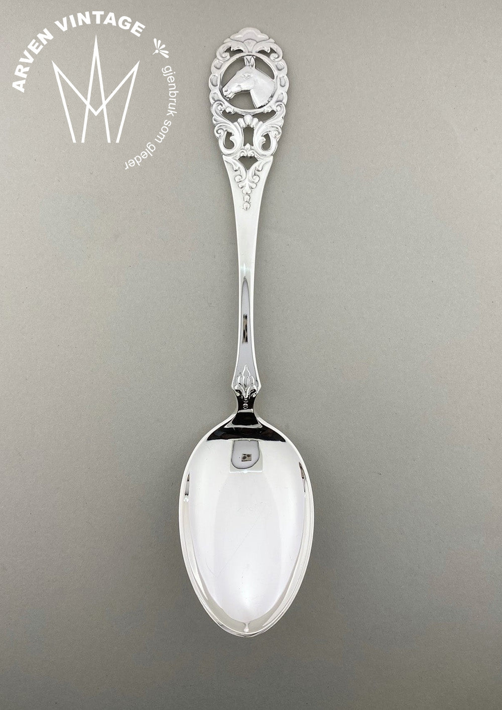 Vintage Racing small tablespoon