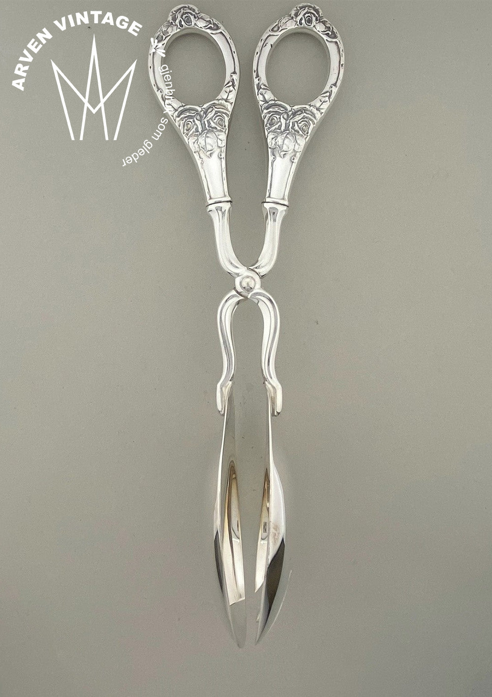 Vintage Opphøiet Rose salatklype