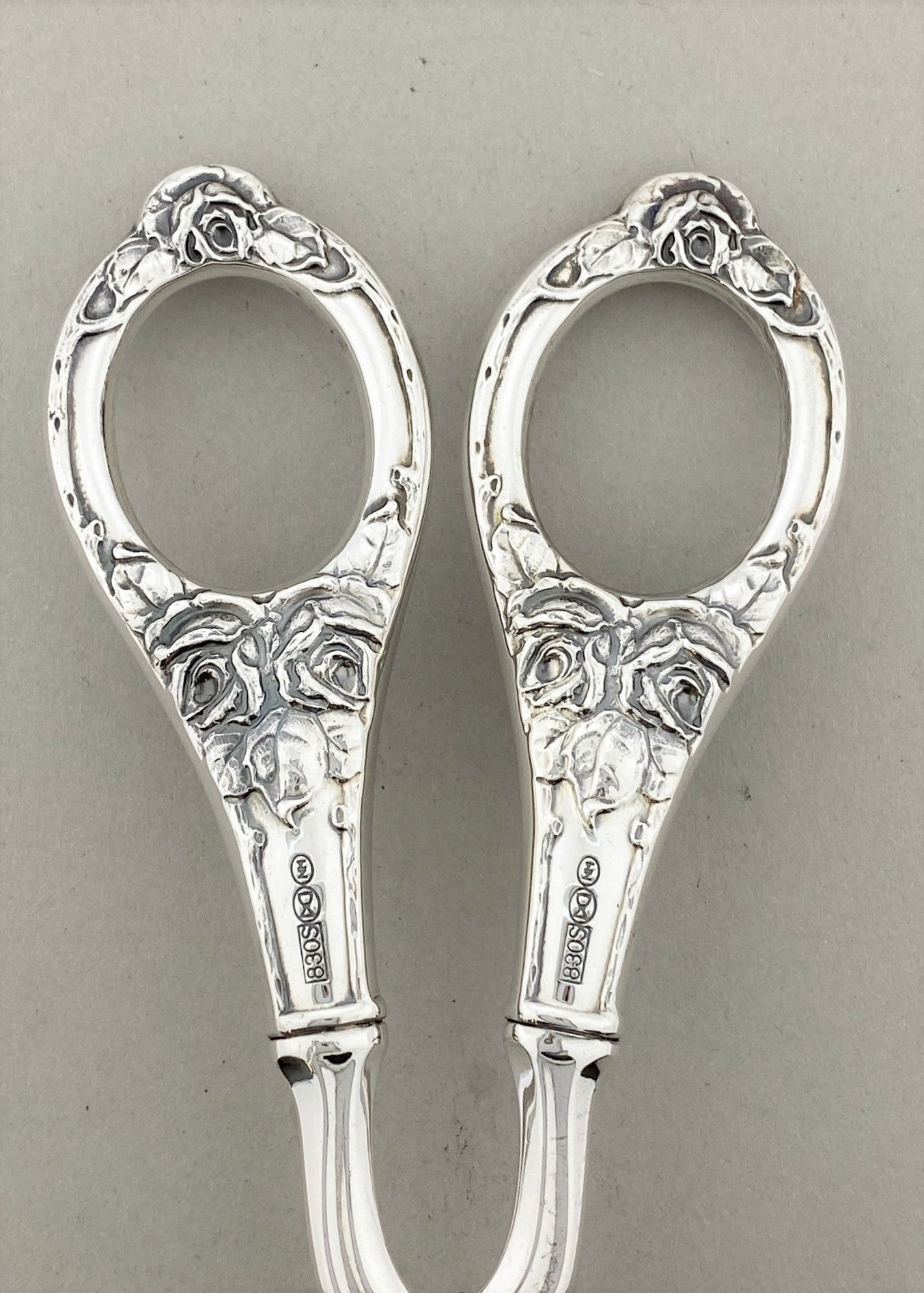 Vintage Sublimated Rose salad clip