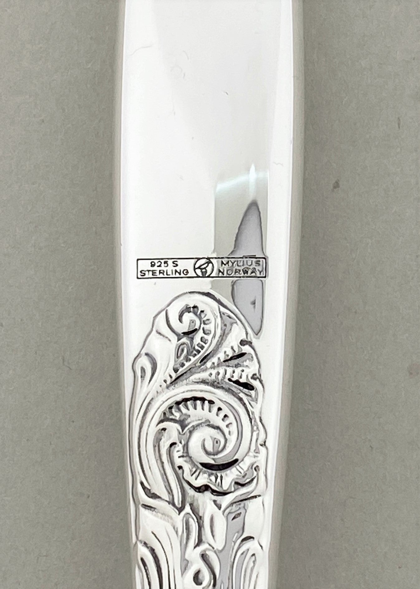 Vintage Telesølv liten barnekniv / fruktkniv