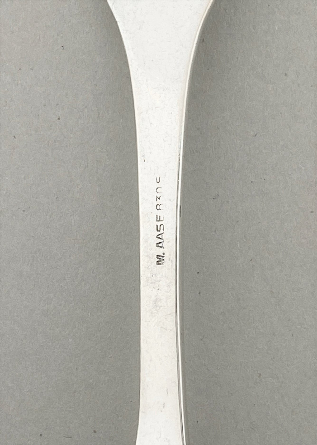 Vintage Gammelt Skjell stor spisegaffel