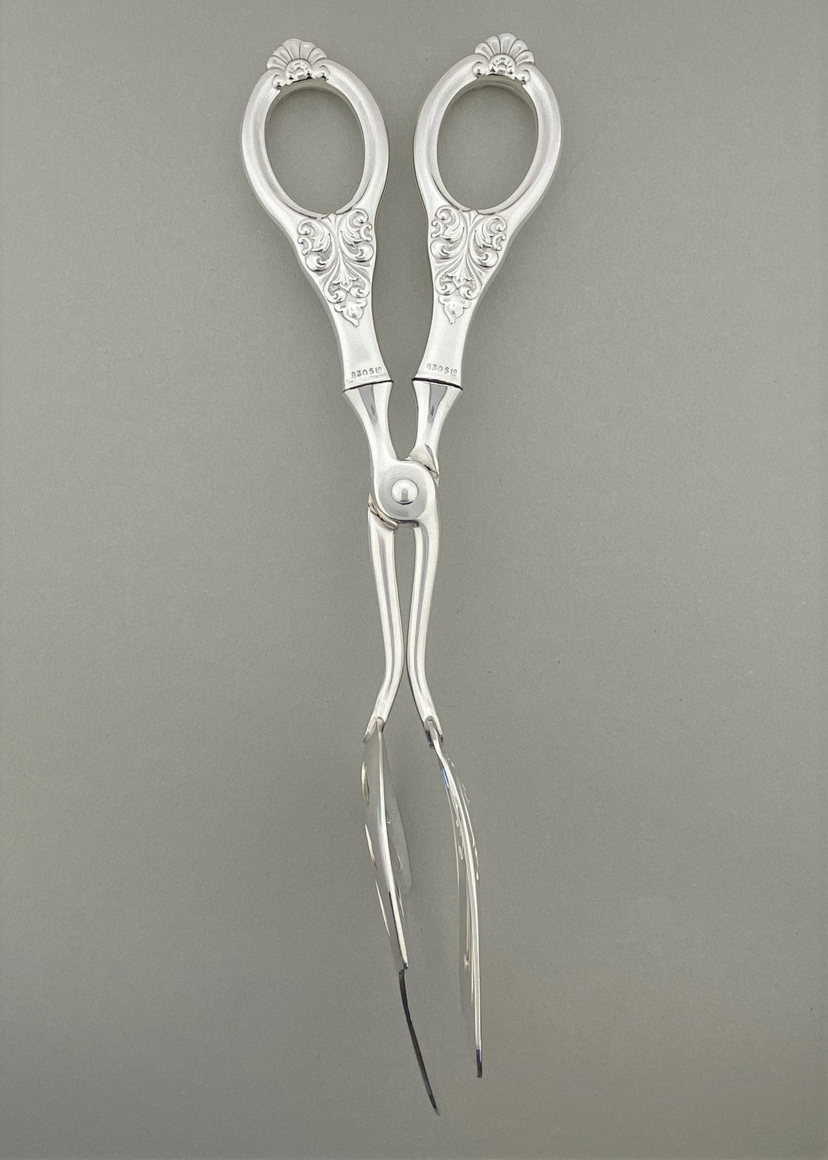 Vintage Double Rococo Sandwich Tong