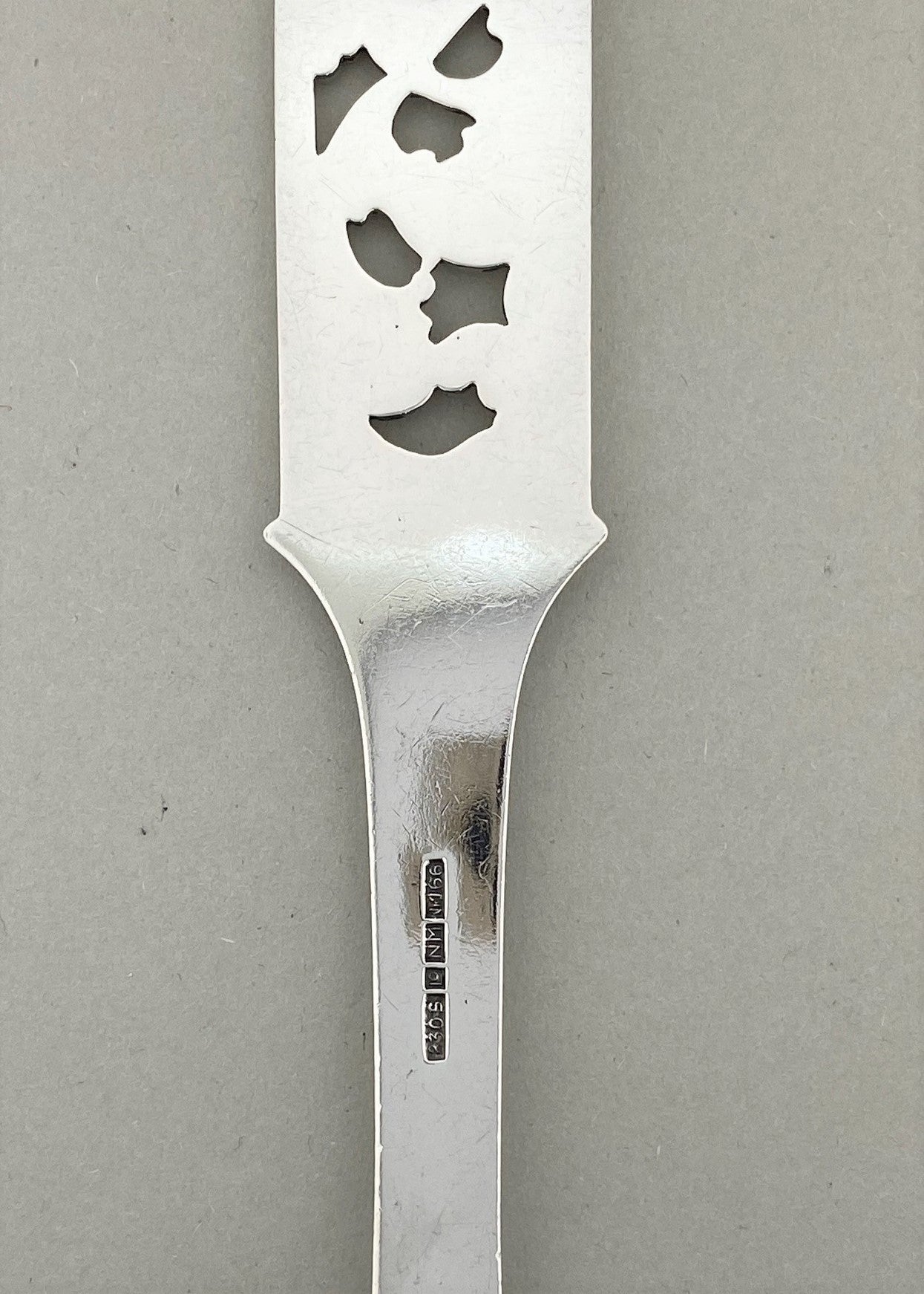 Vintage Originalskje 166 anretningsgaffel / stekegaffel