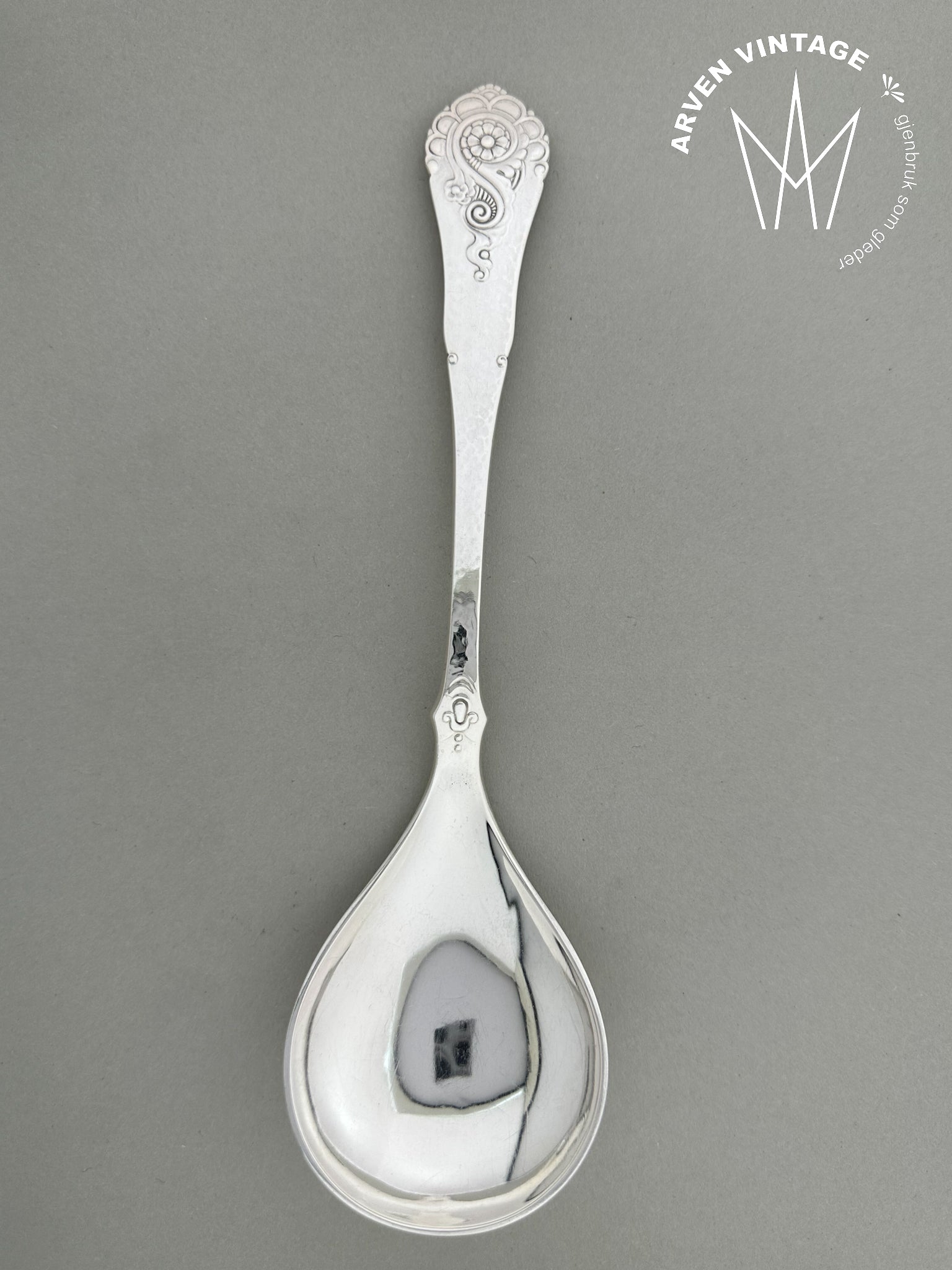 Vintage Marguetit cream spoon