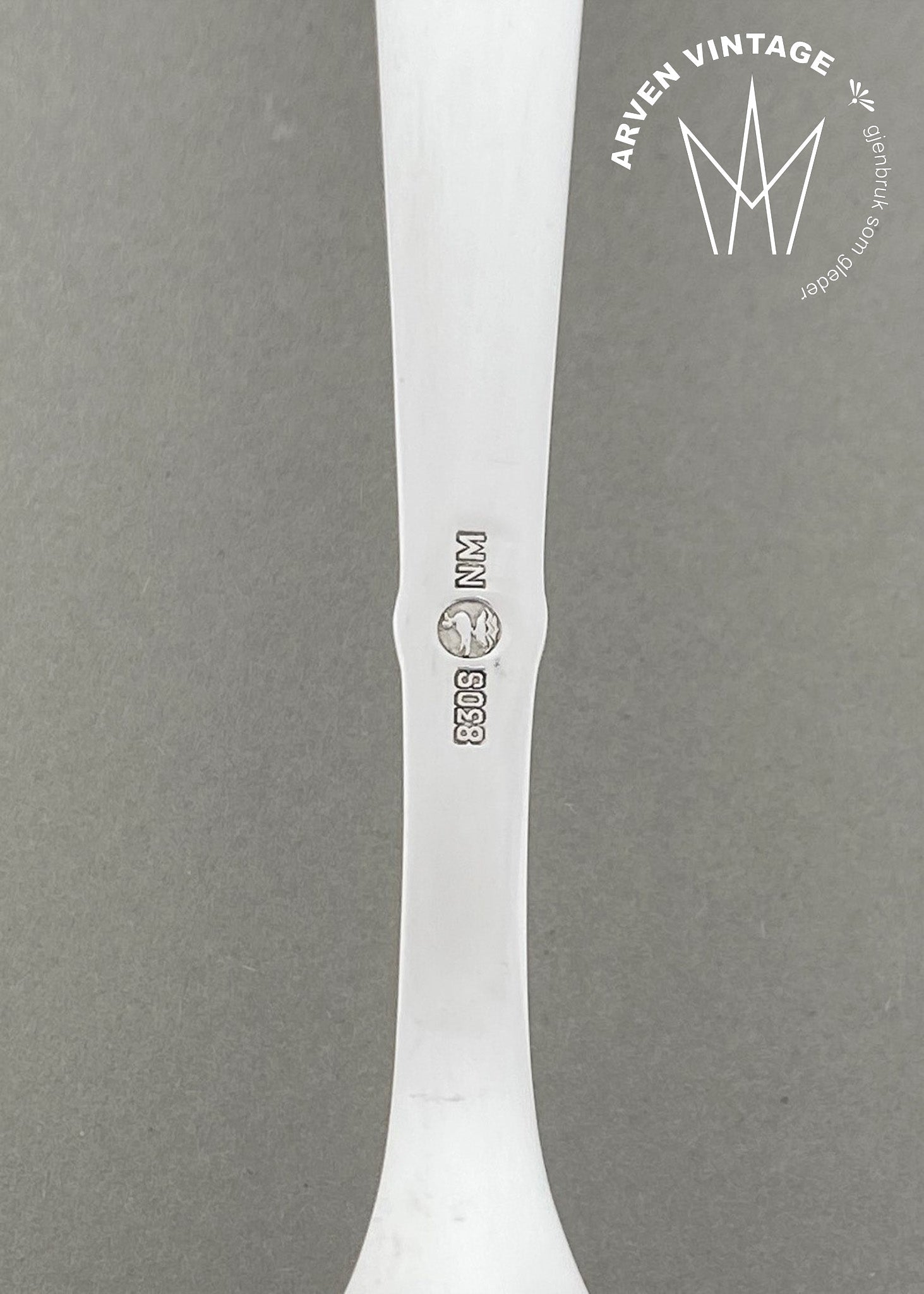 Vintage Saga serving spoon