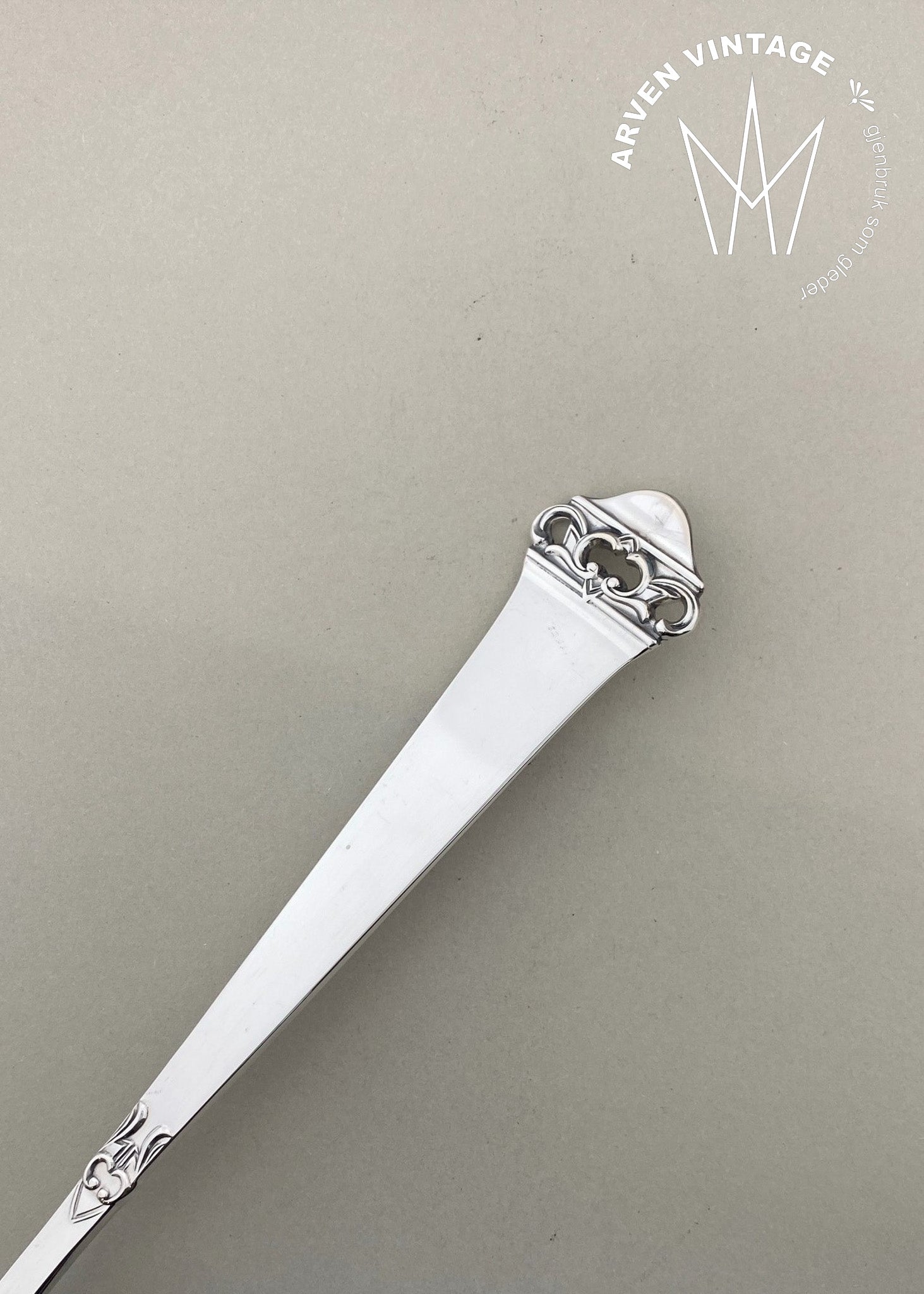 Vintage Saga serving spoon