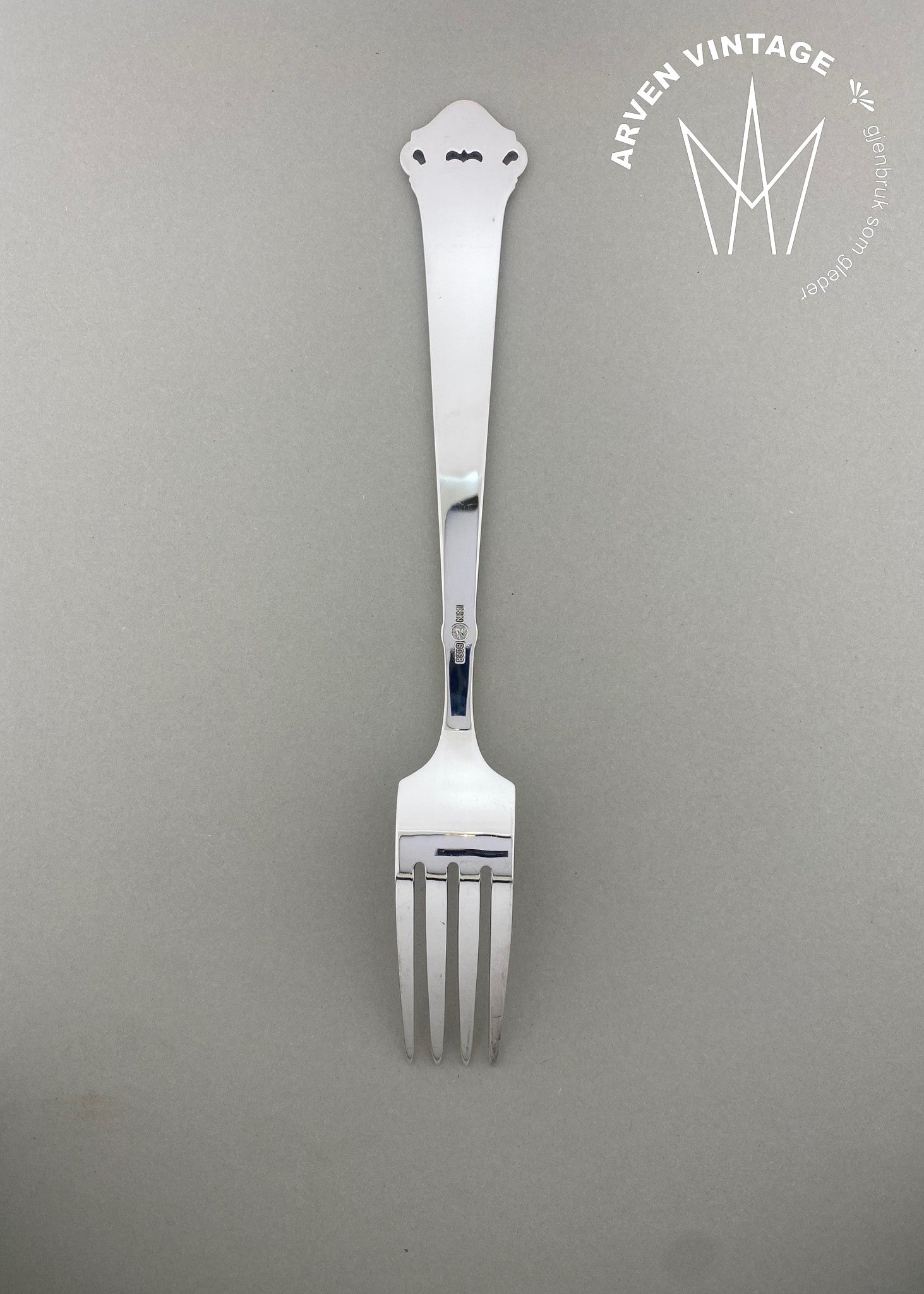 Vintage Saga dinner fork large