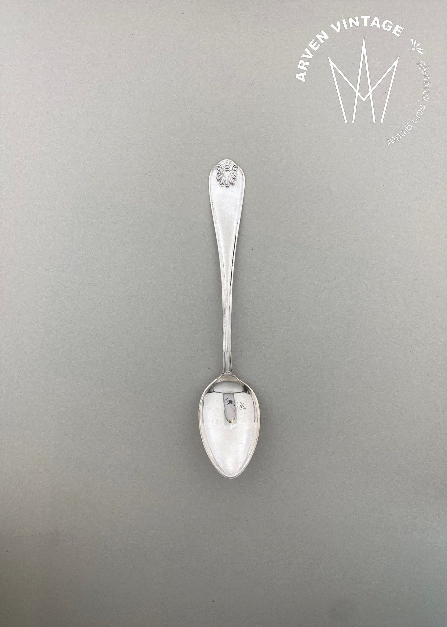 Vintage Seashell Teaspoon