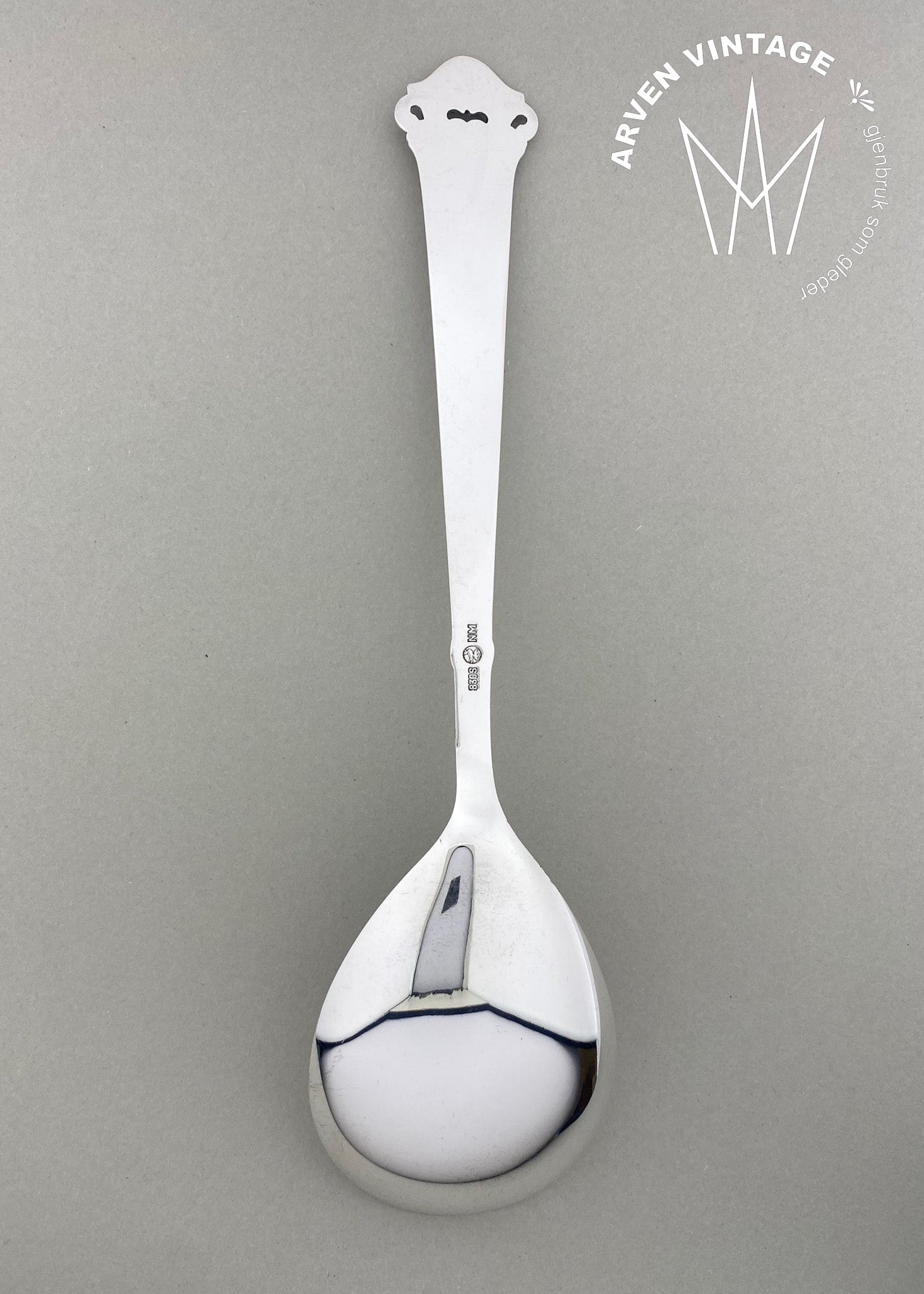 Vintage Saga cream/compote spoon