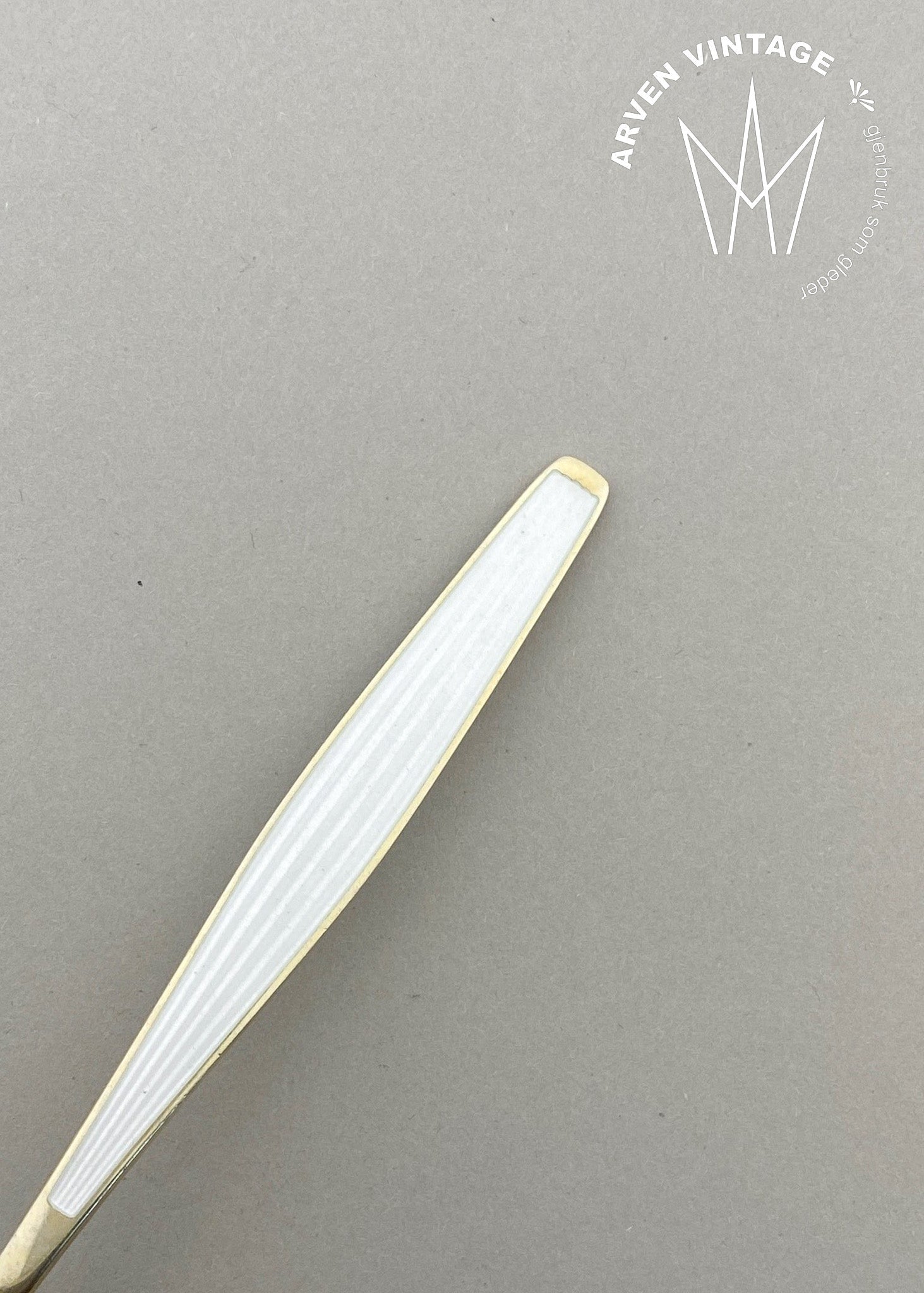 Vintage Åre small tablespoon white