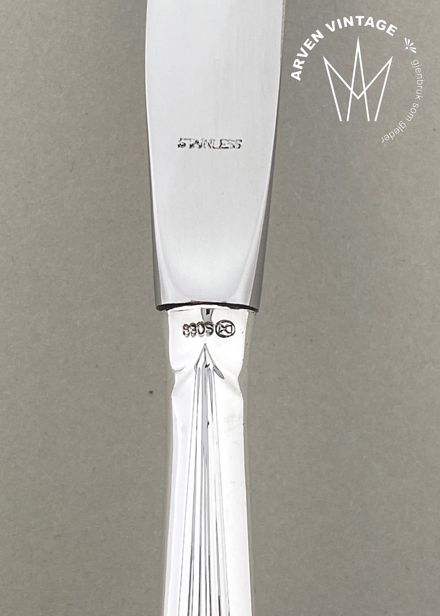 Vintage Arvesølv children's knife