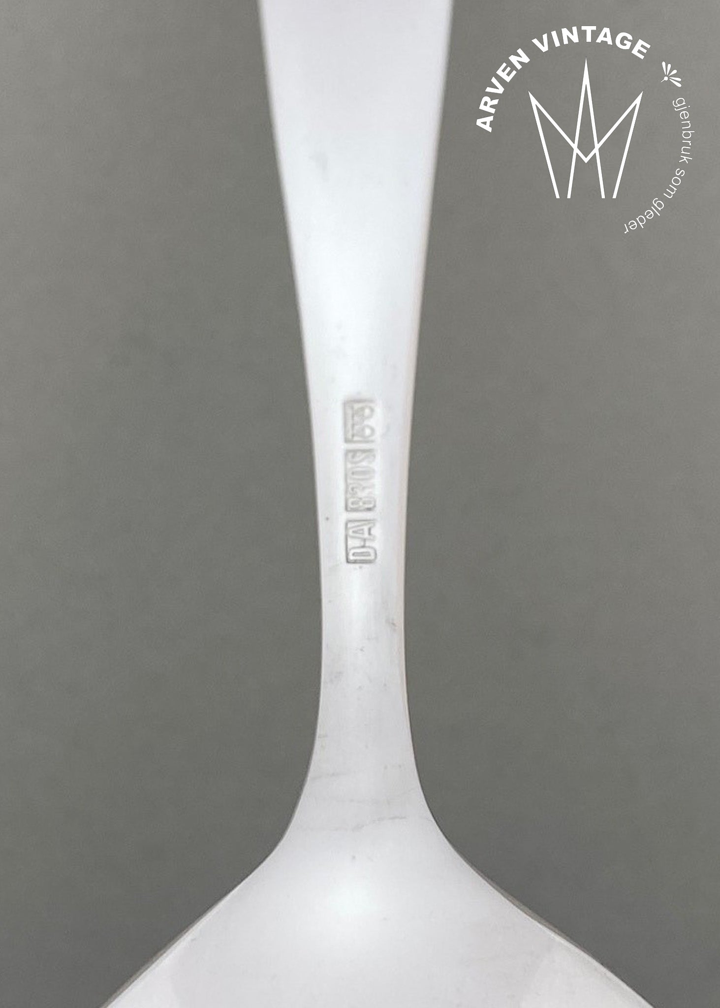 Vintage Bridal Silver Potato Spoon