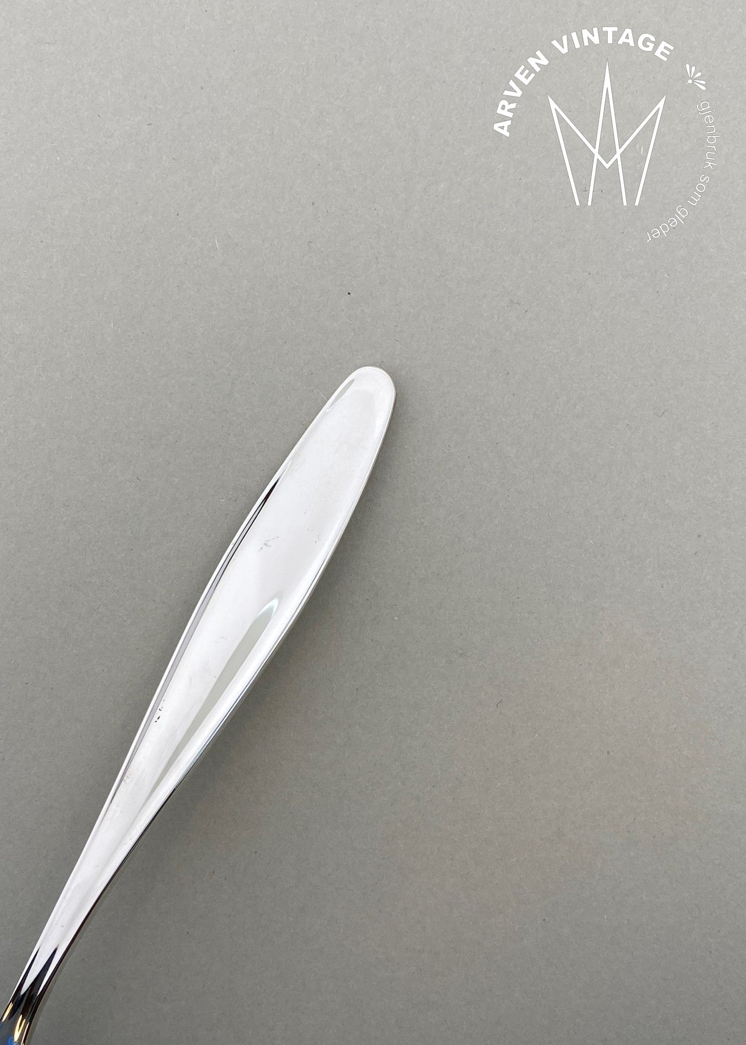 Vintage Bridal Silver Potato Spoon