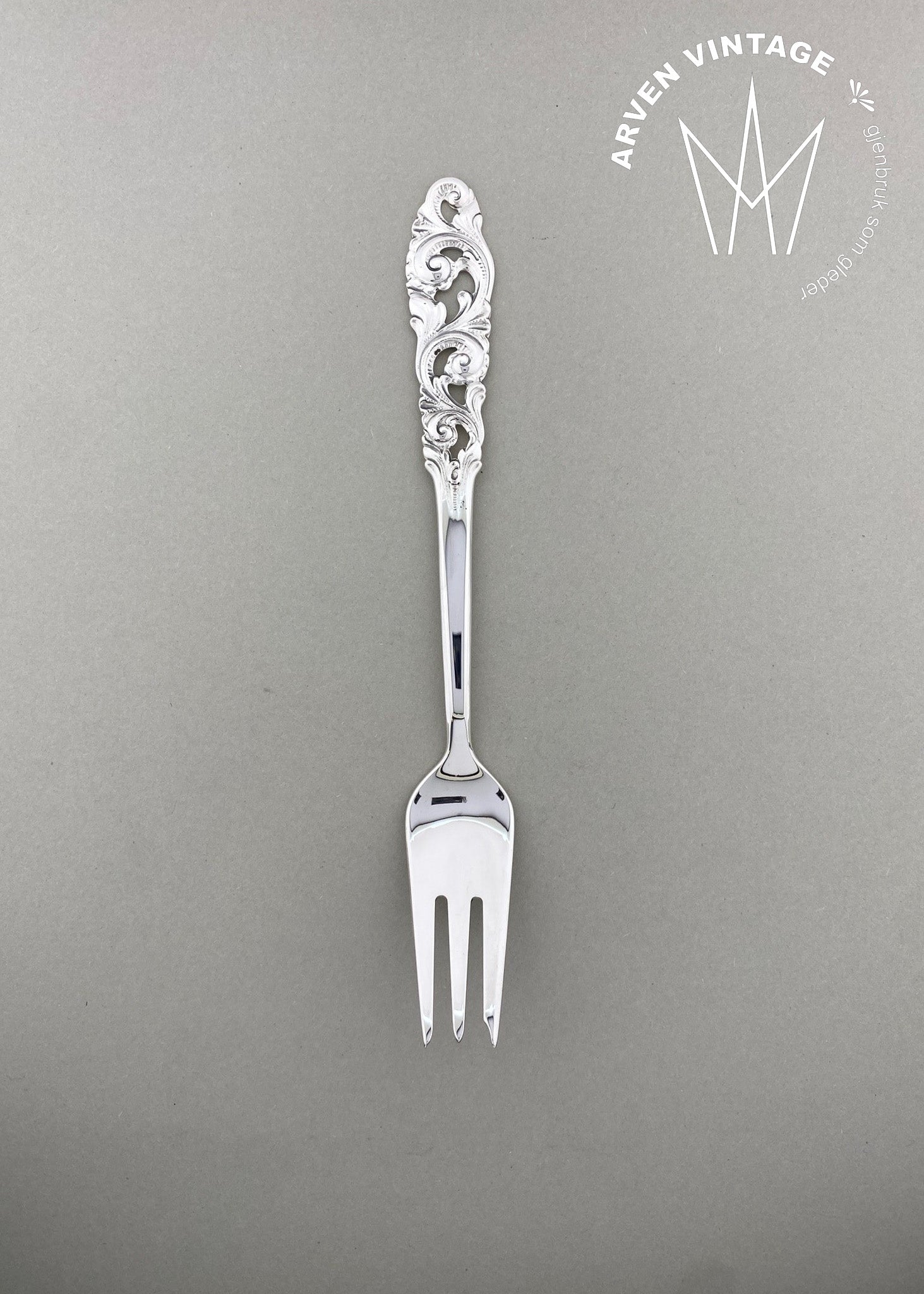 Vintage Telesilver large cake fork