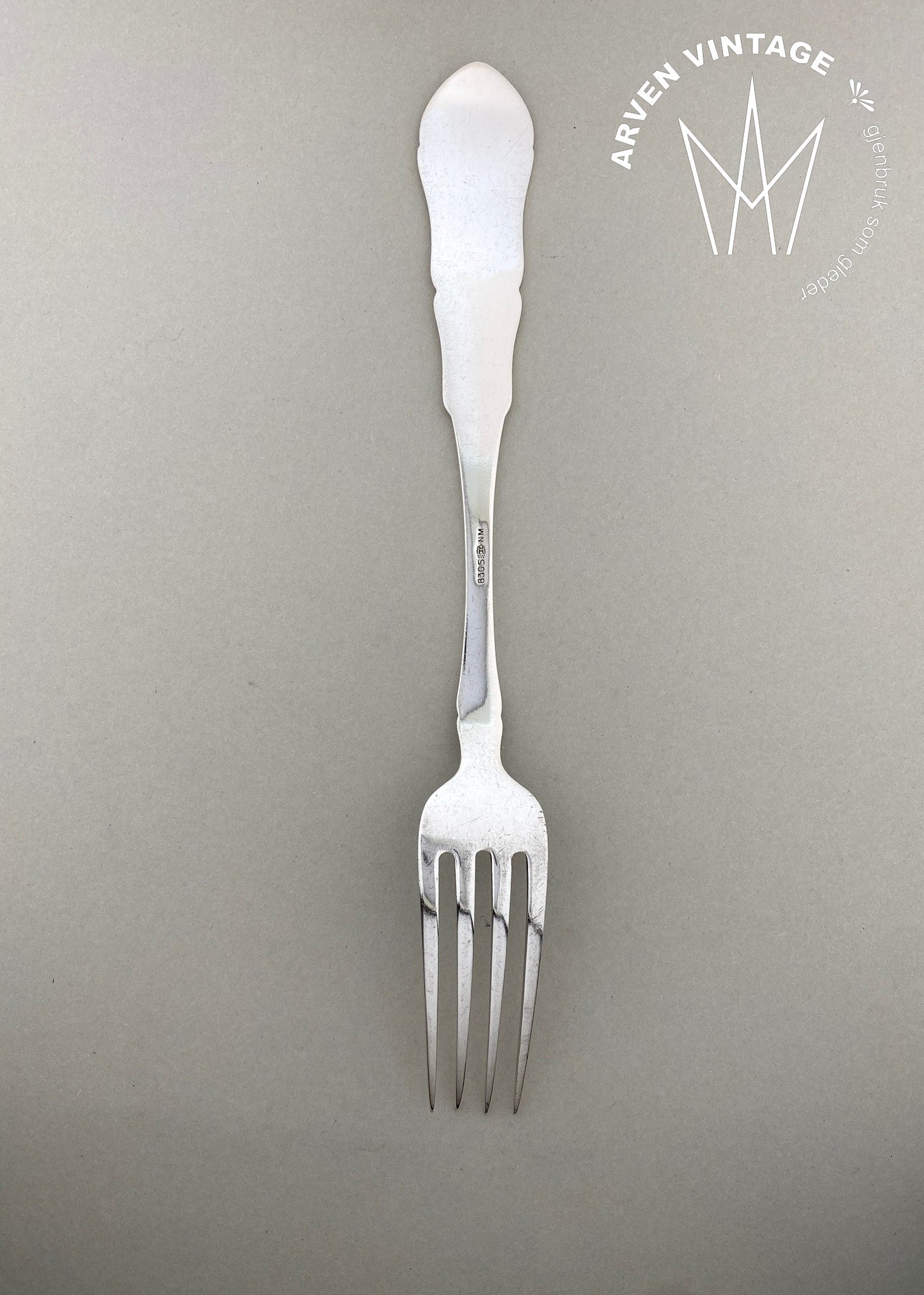 Vintage Iris large dinner fork