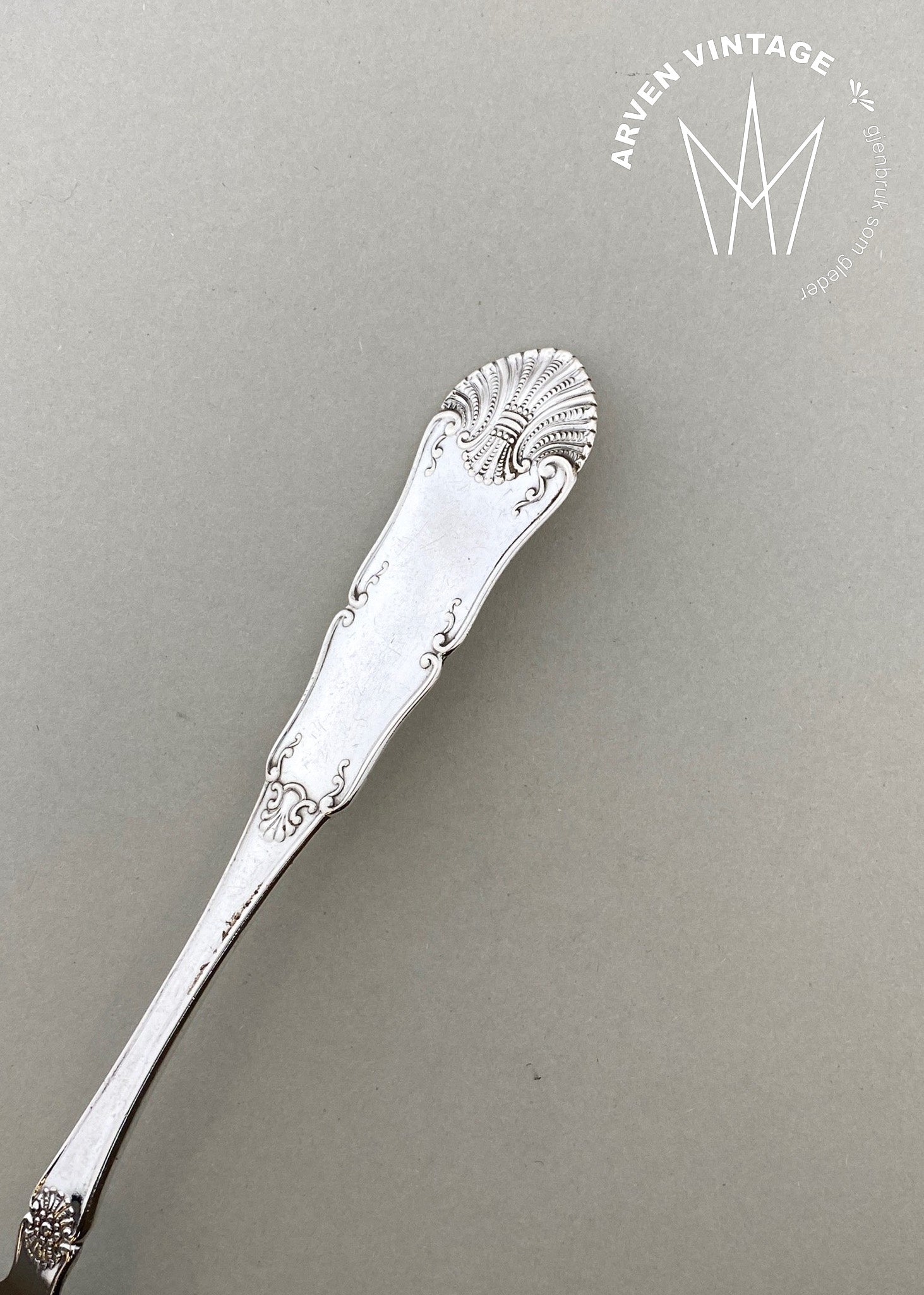 Vintage Iris large dinner fork
