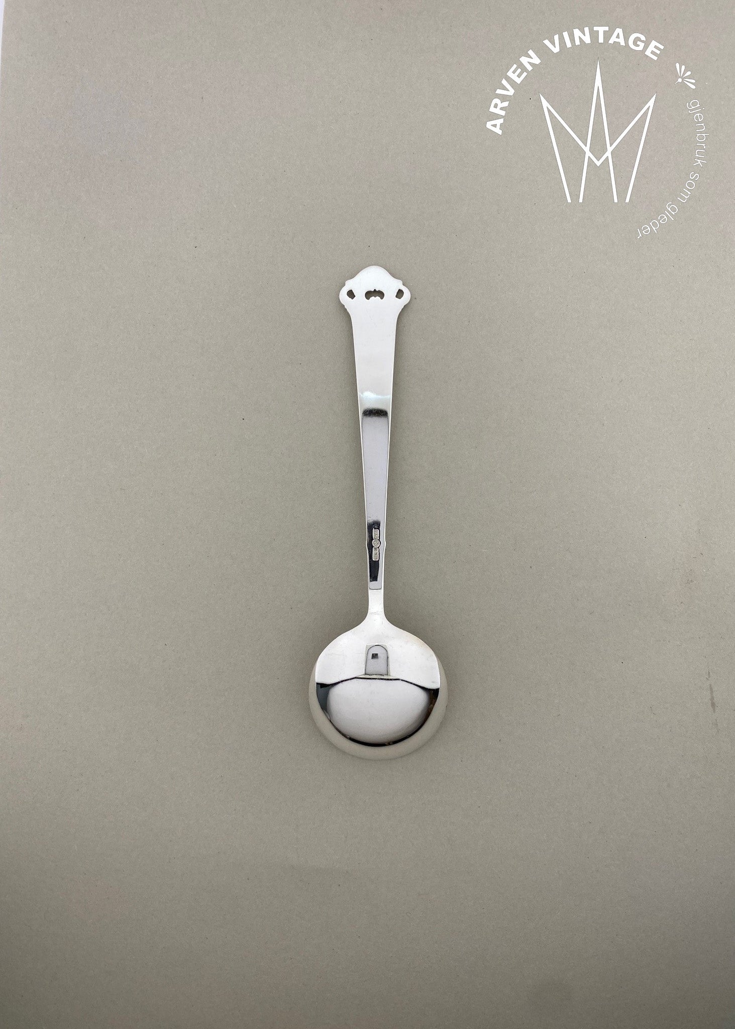 Vintage Saga jam spoon