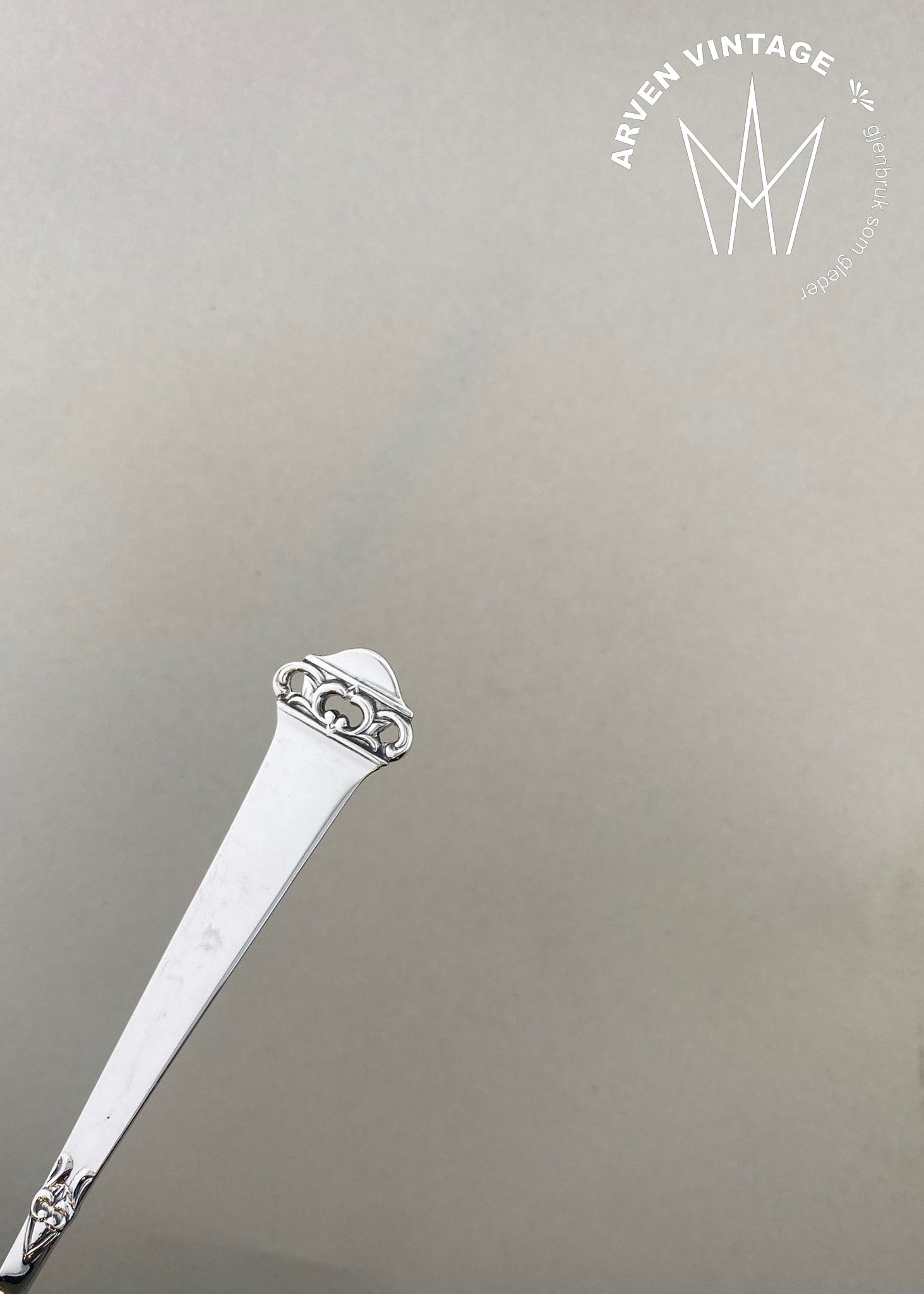 Vintage Saga jam spoon