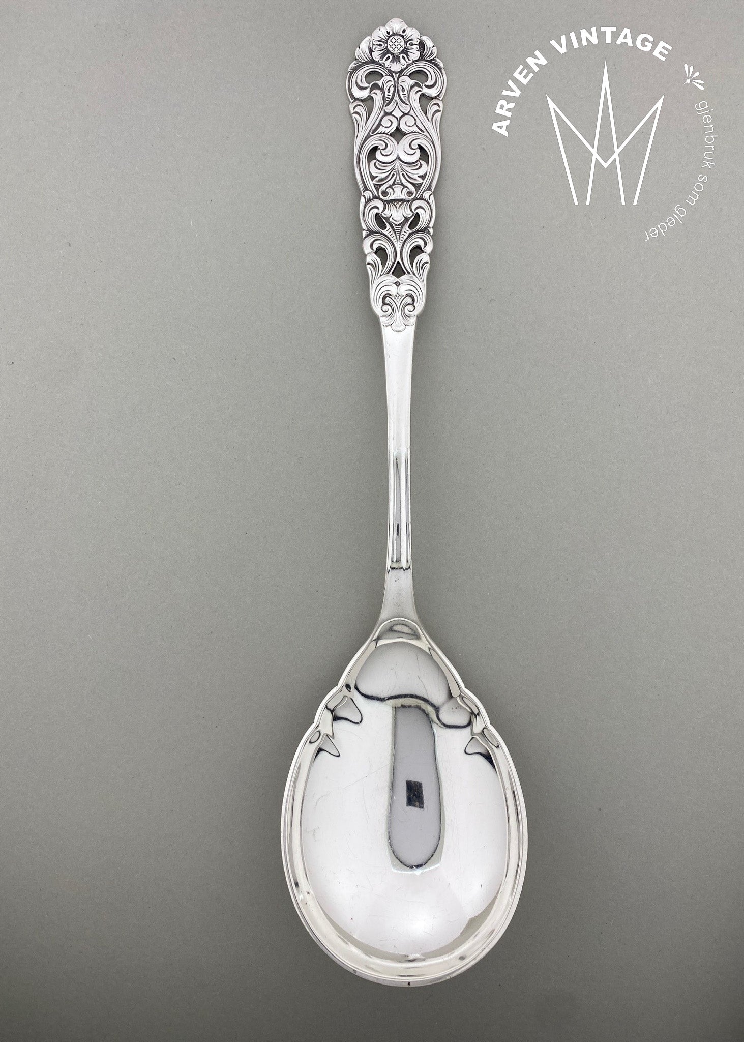 Vintage Valdres cream spoon