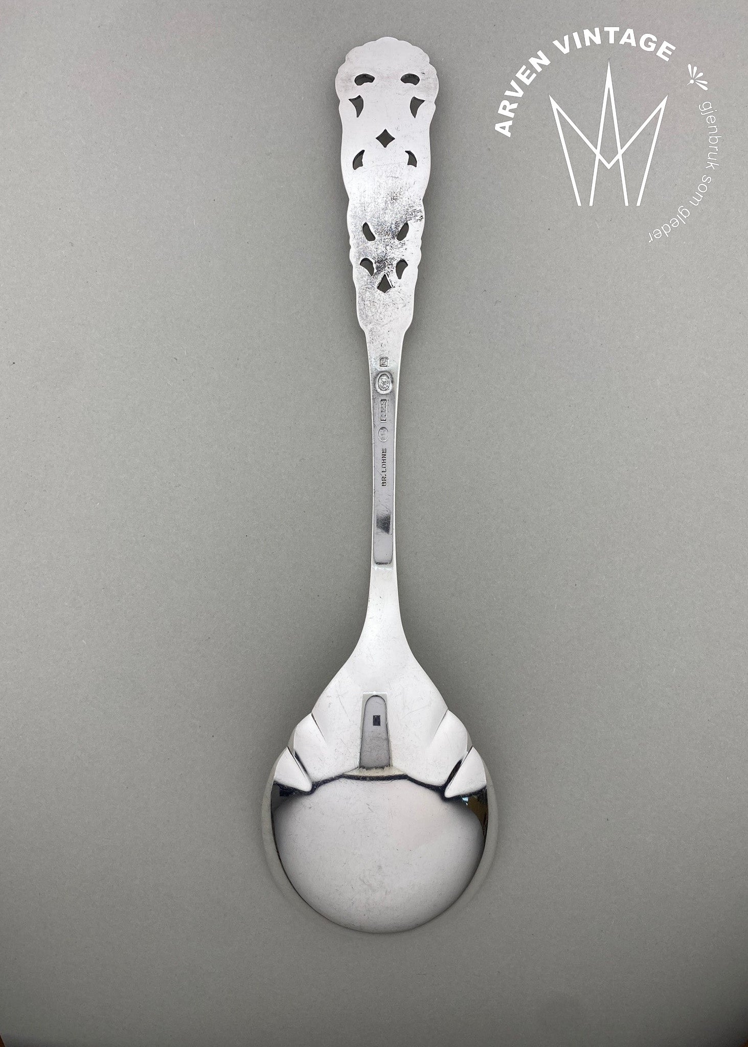 Vintage Valdres cream spoon