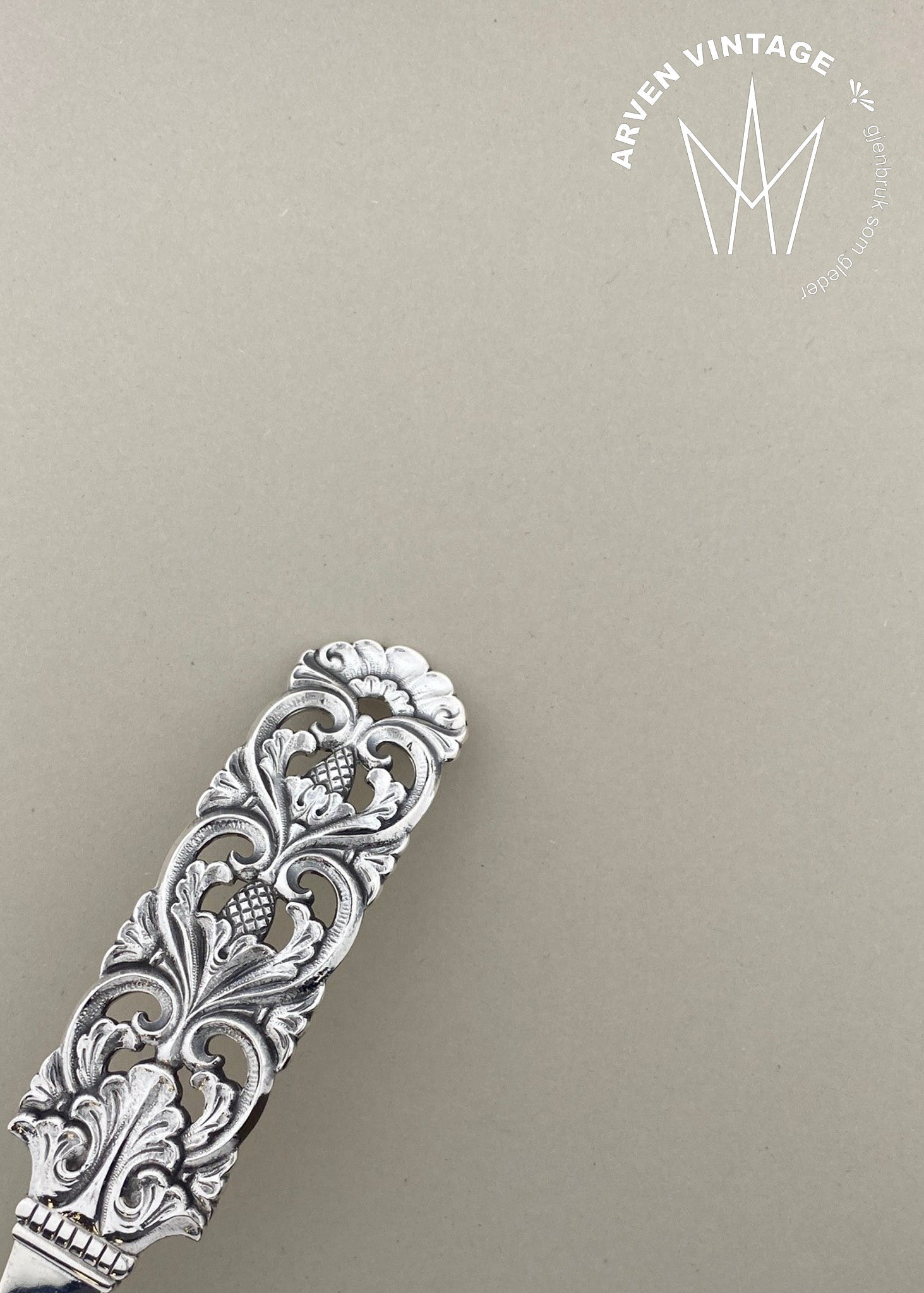 Vintage Kloster serving spoon