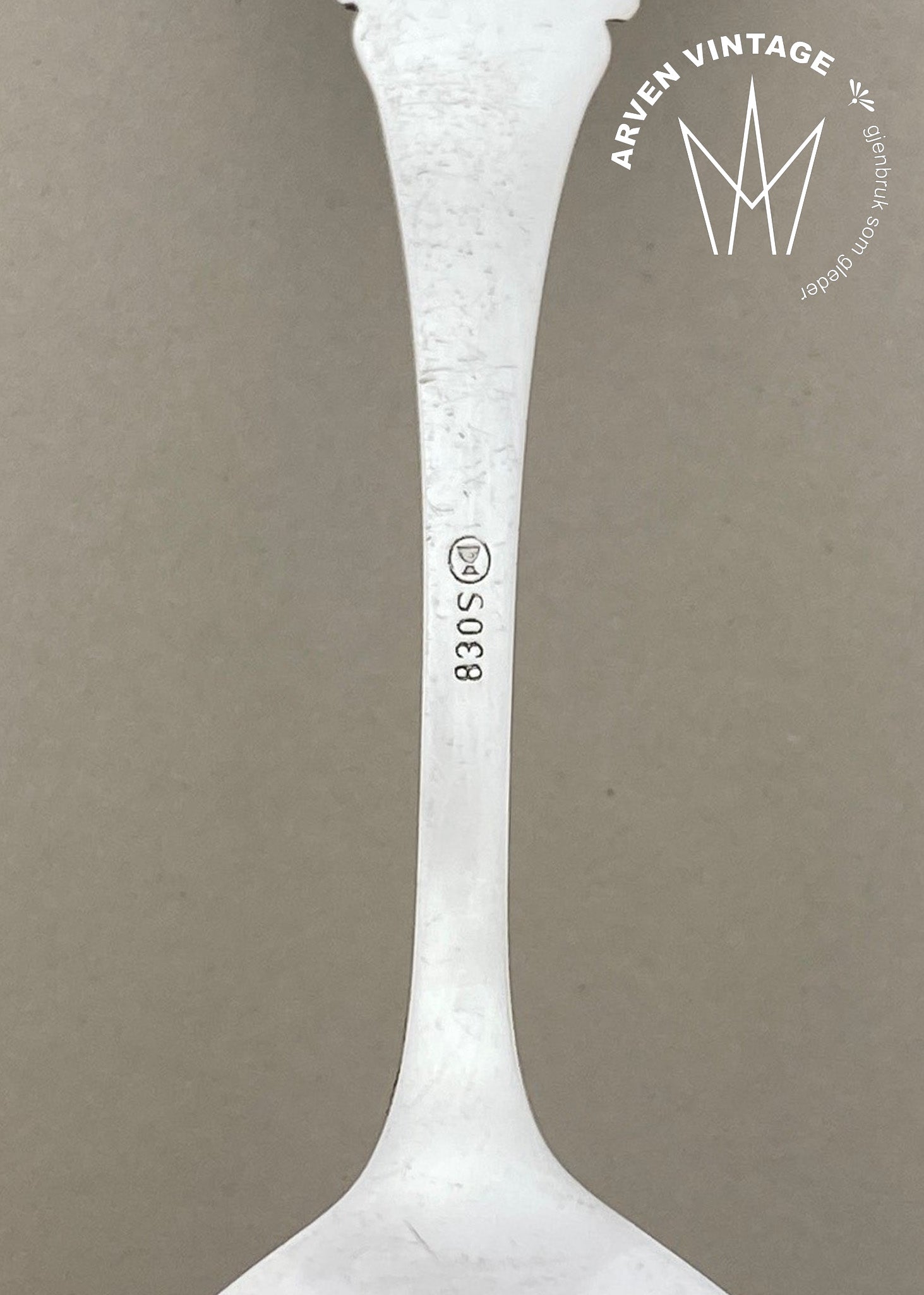 Vintage city spoon Karmøy